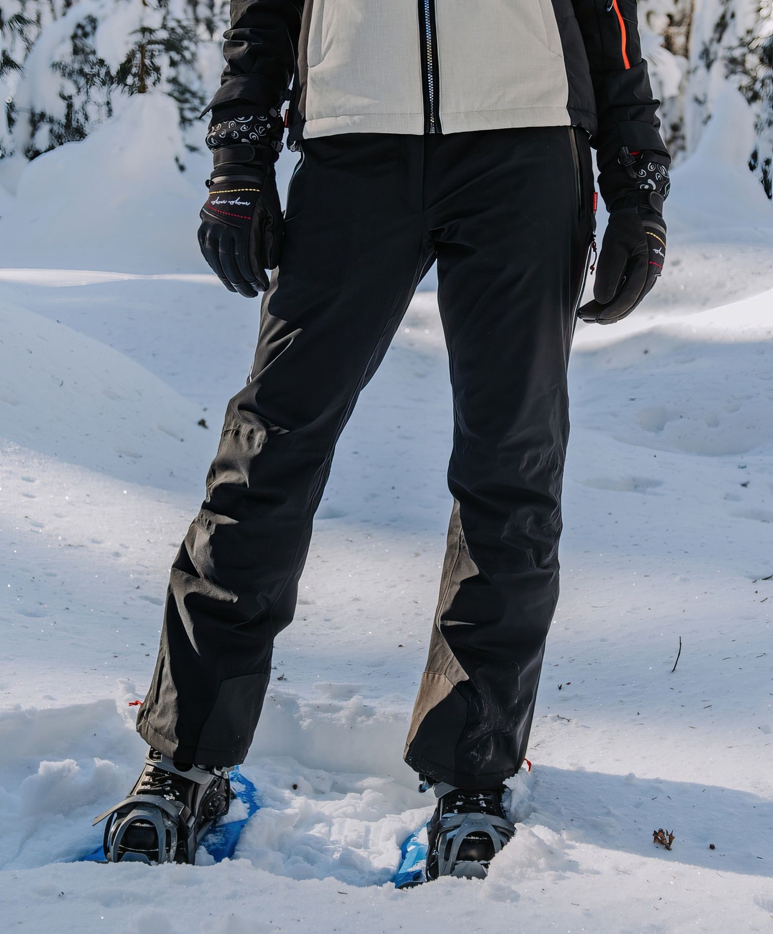 Shania pants black from MAYA MAYA are warm windproof ski pants for women