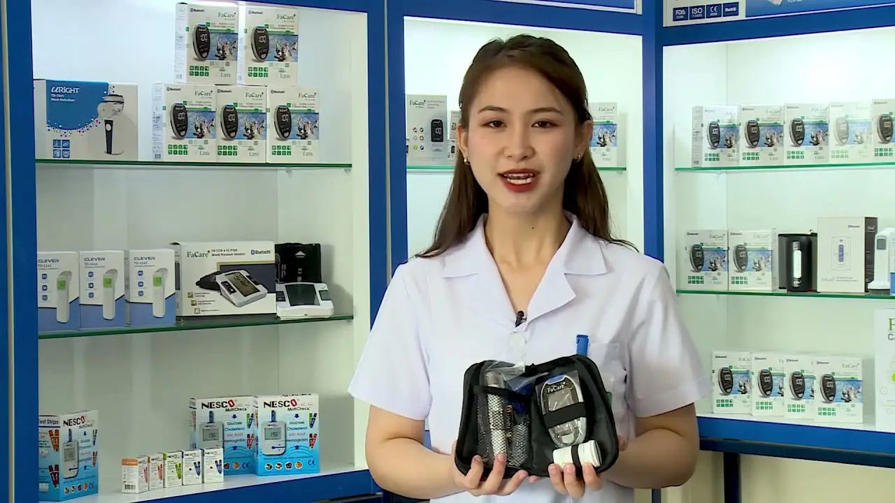 Máy đo đường huyết facare m168