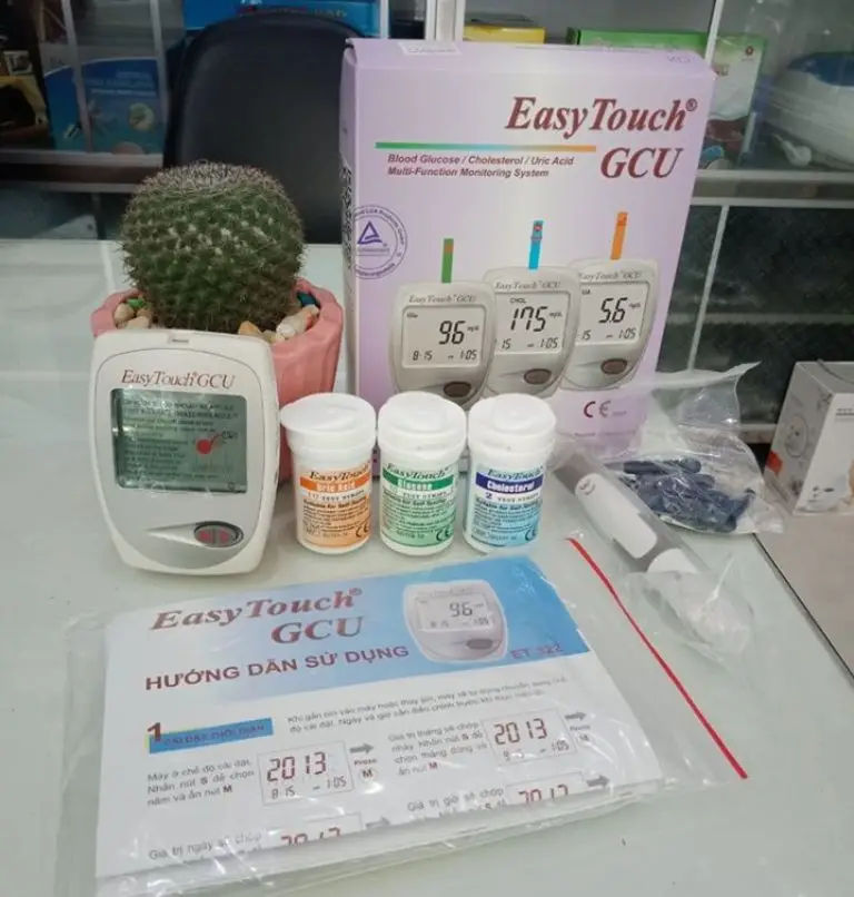 Máy đo mỡ máu của đức