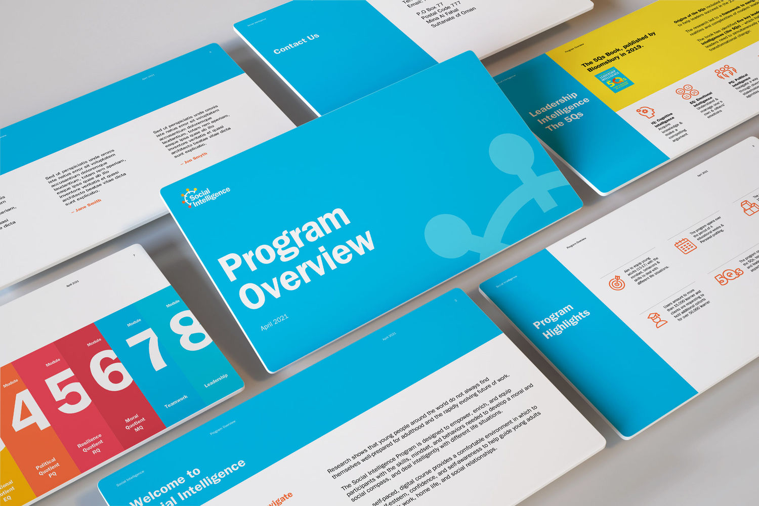 Branding and presentation deck