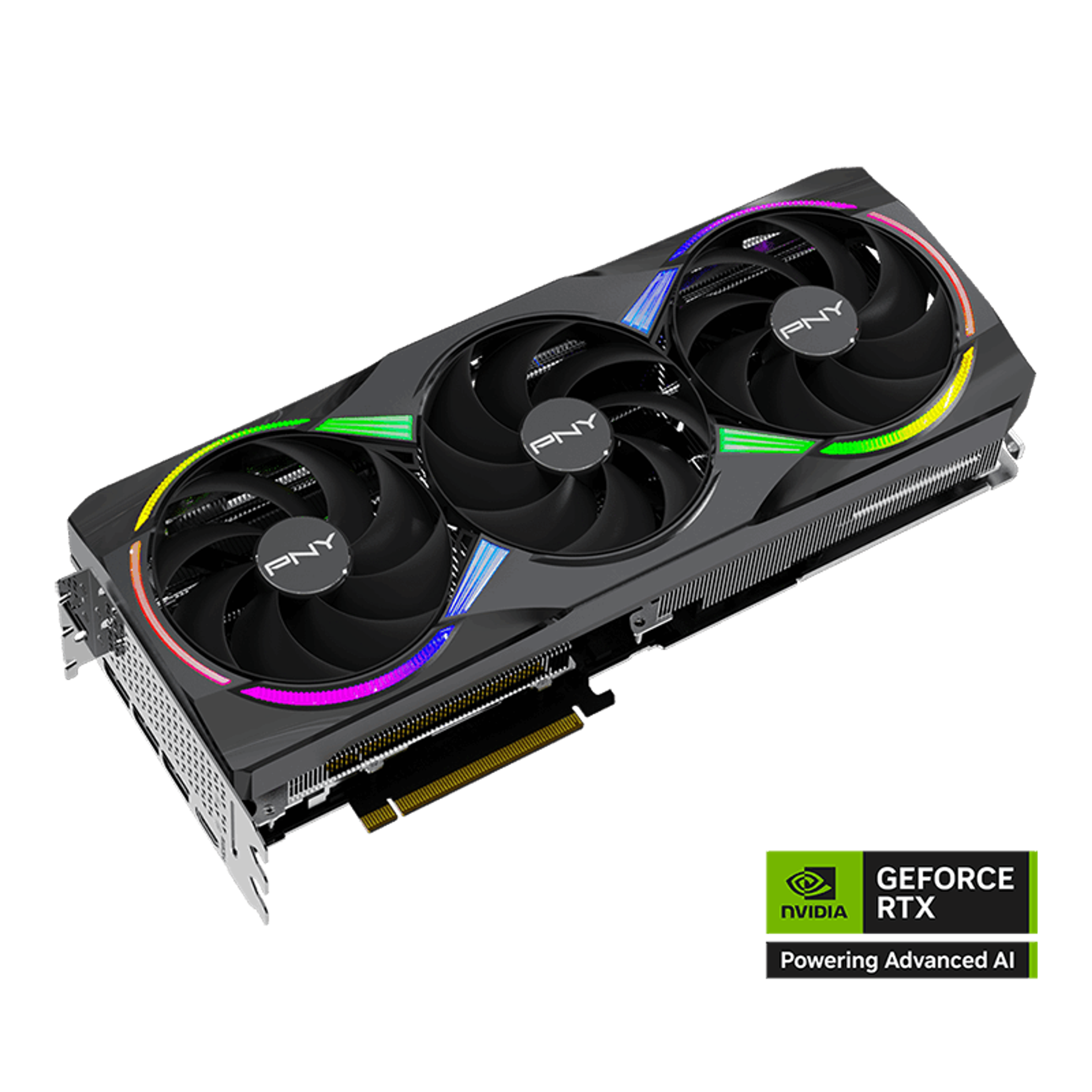 Card màn hình PNY GeForce RTX 5080 16GB GDDR7 ARGB EPIC-X RGB Overclocked Triple Fan 1
