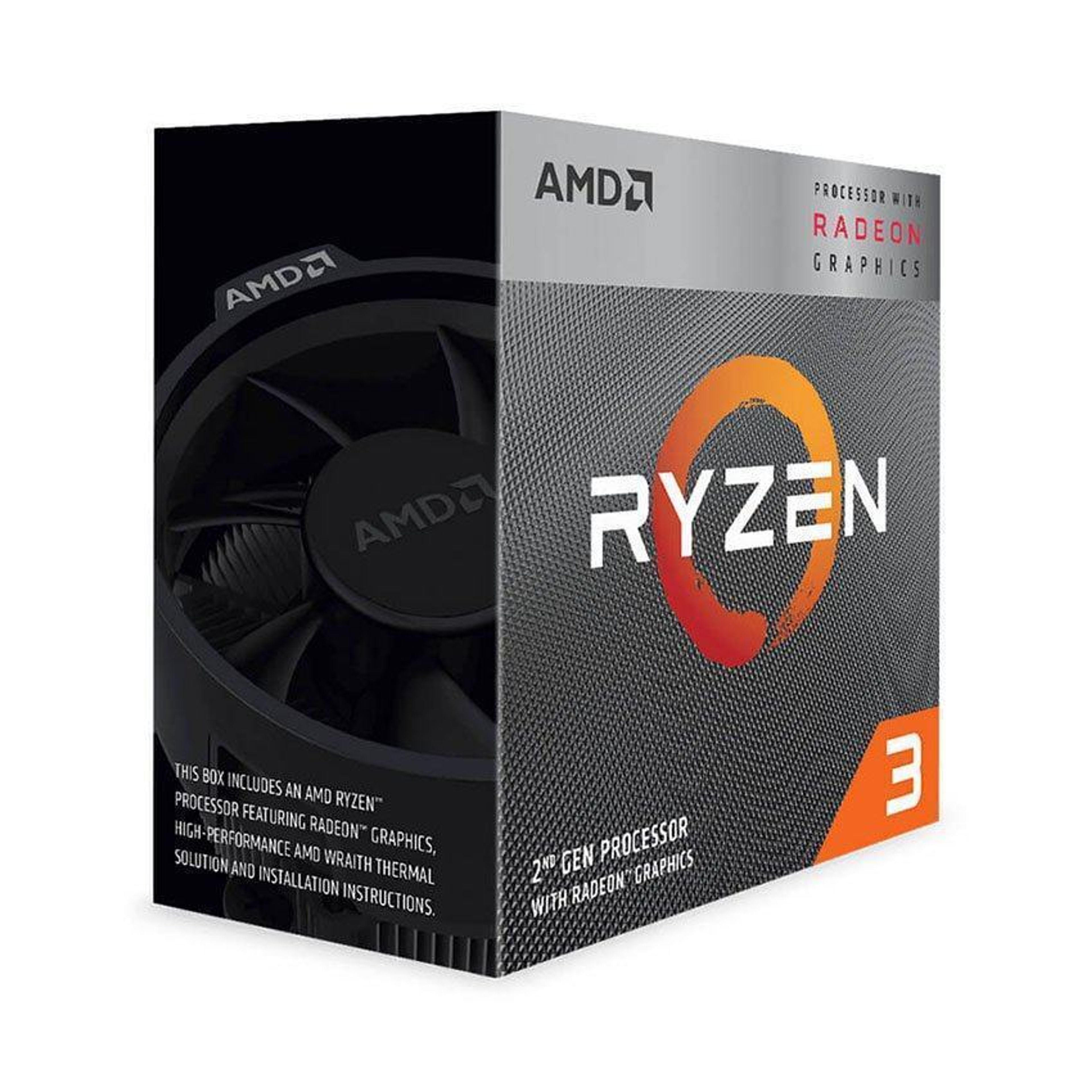CPU AMD Ryzen 3 3200G (3.6GHz turbo up to 4.0GHz, 4 nhân 4 luồng, 4MB Cache, Radeon Vega 8, 65W) - Socket AMD AM4 1