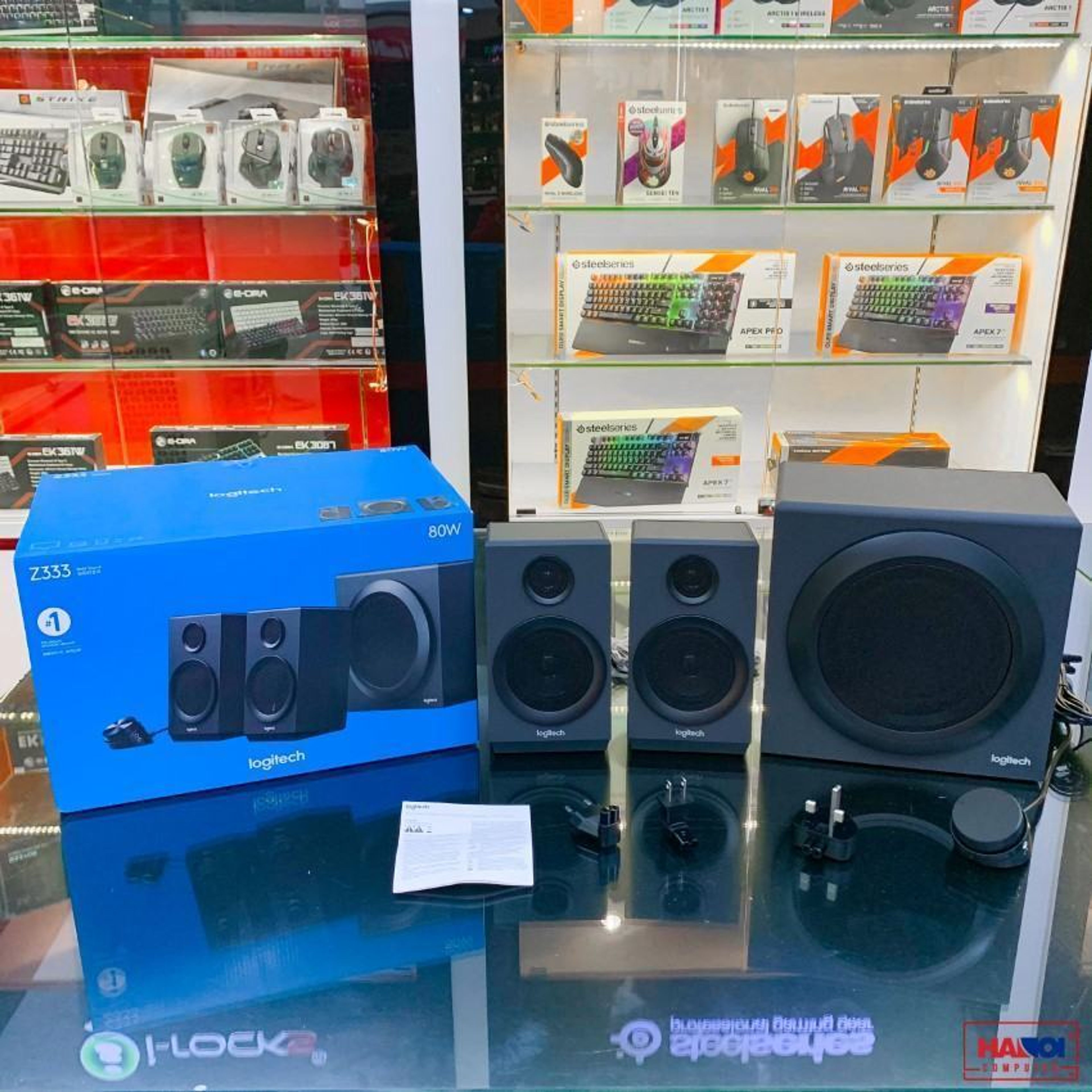 Loa Logitech Z333 System with Subwoofer - 2.1 10