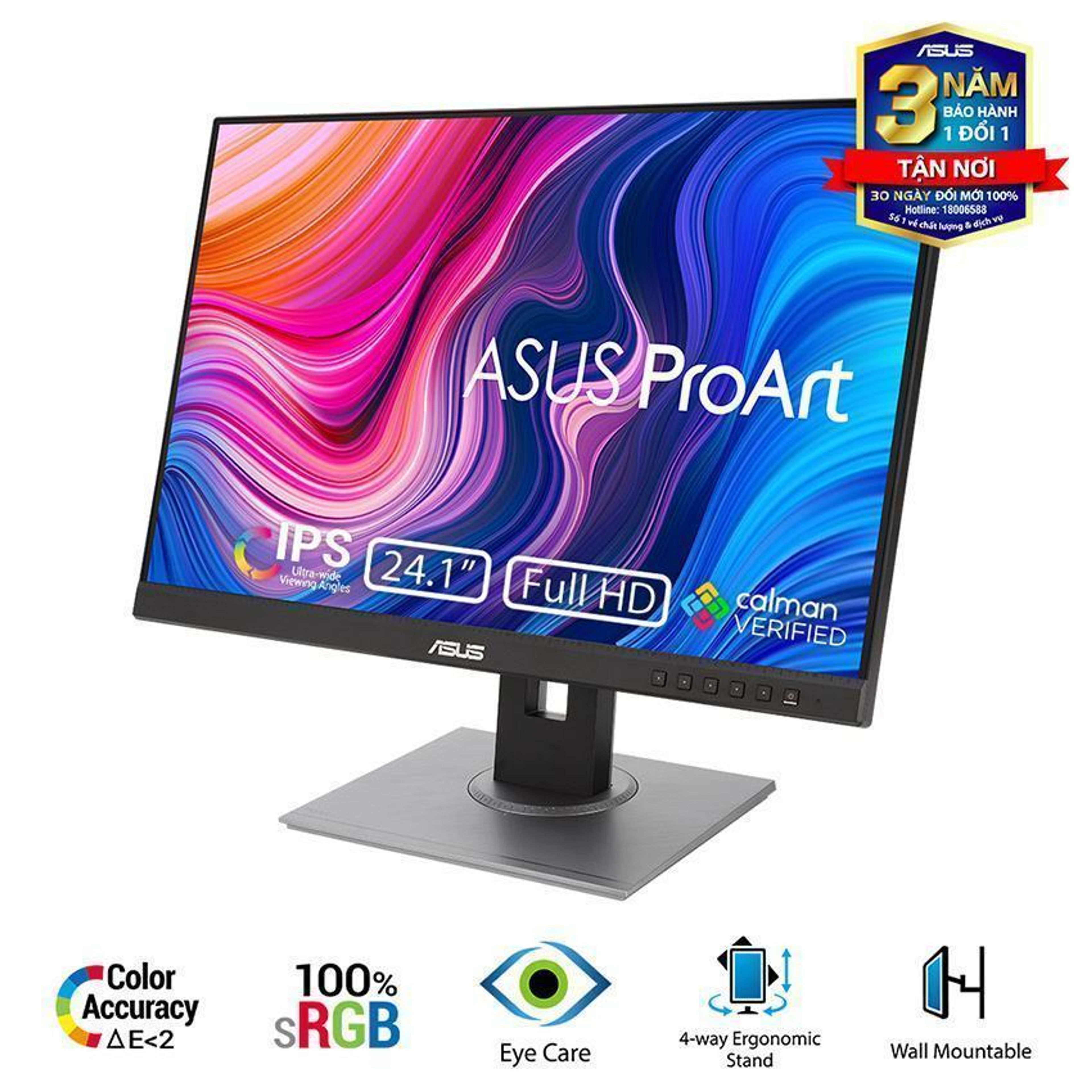 Màn hình Asus ProArt PA248QV (24inch/WUXGA/IPS/75Hz/5ms) 6