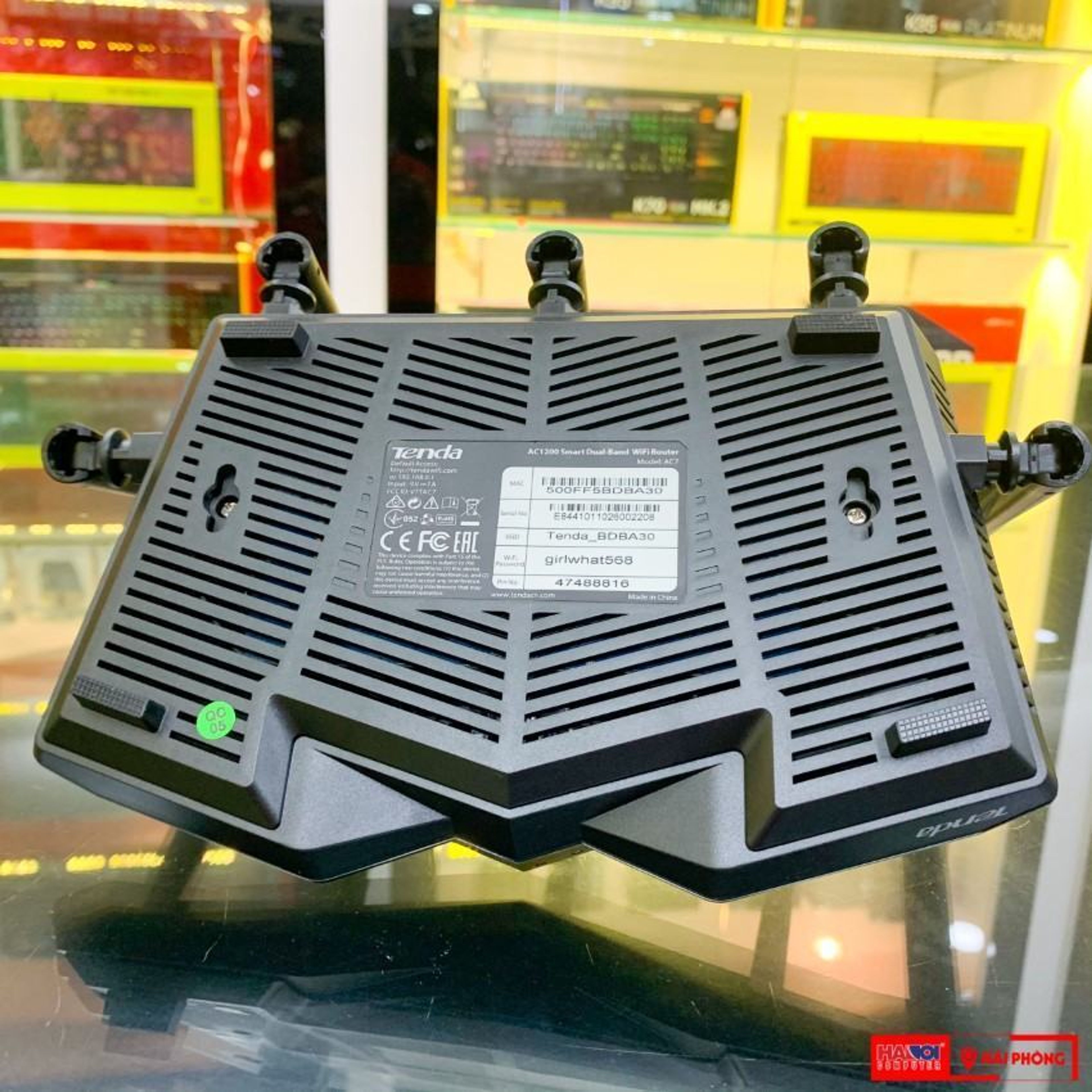 Bộ phát wifi Tenda AC7 10