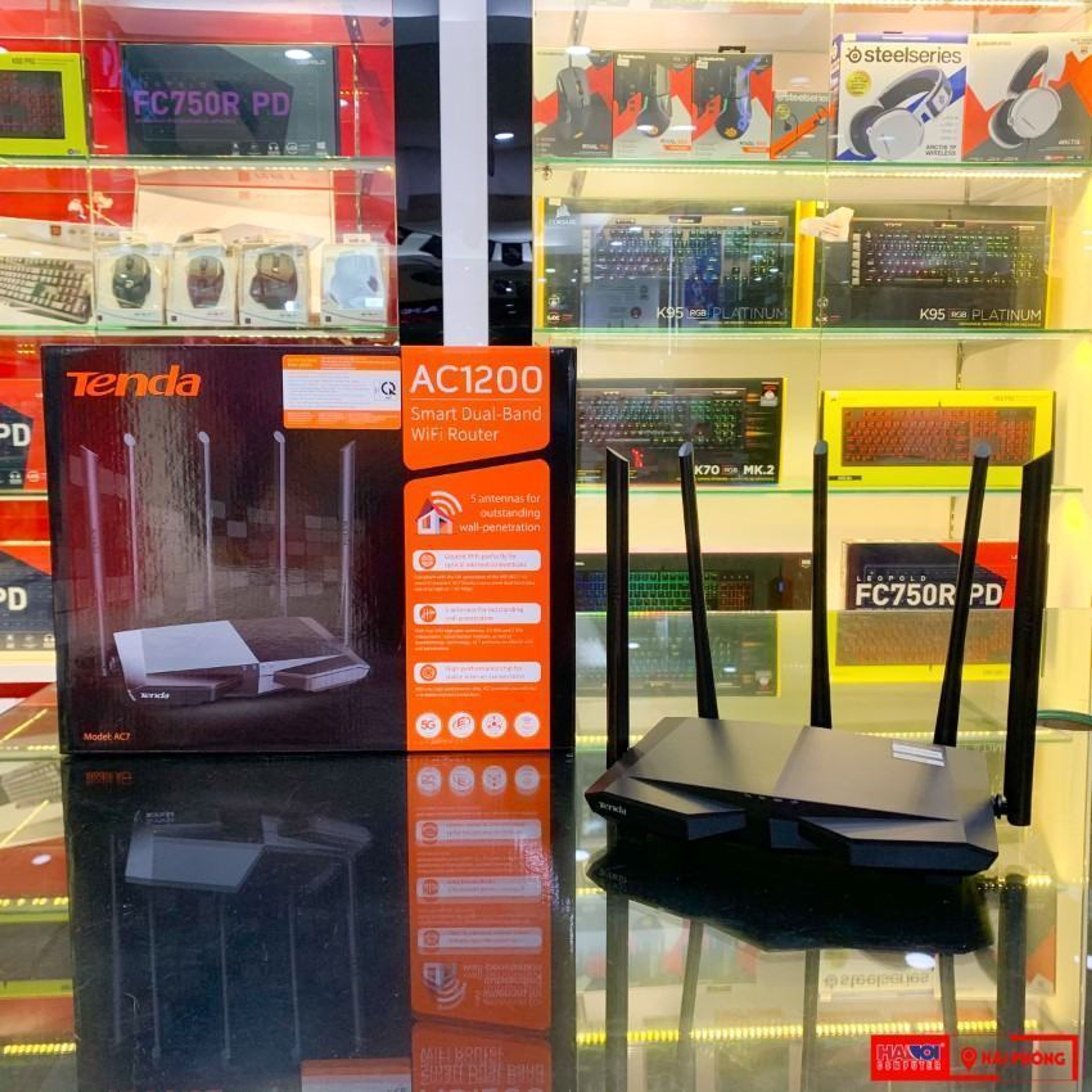 Bộ phát wifi Tenda AC7 7