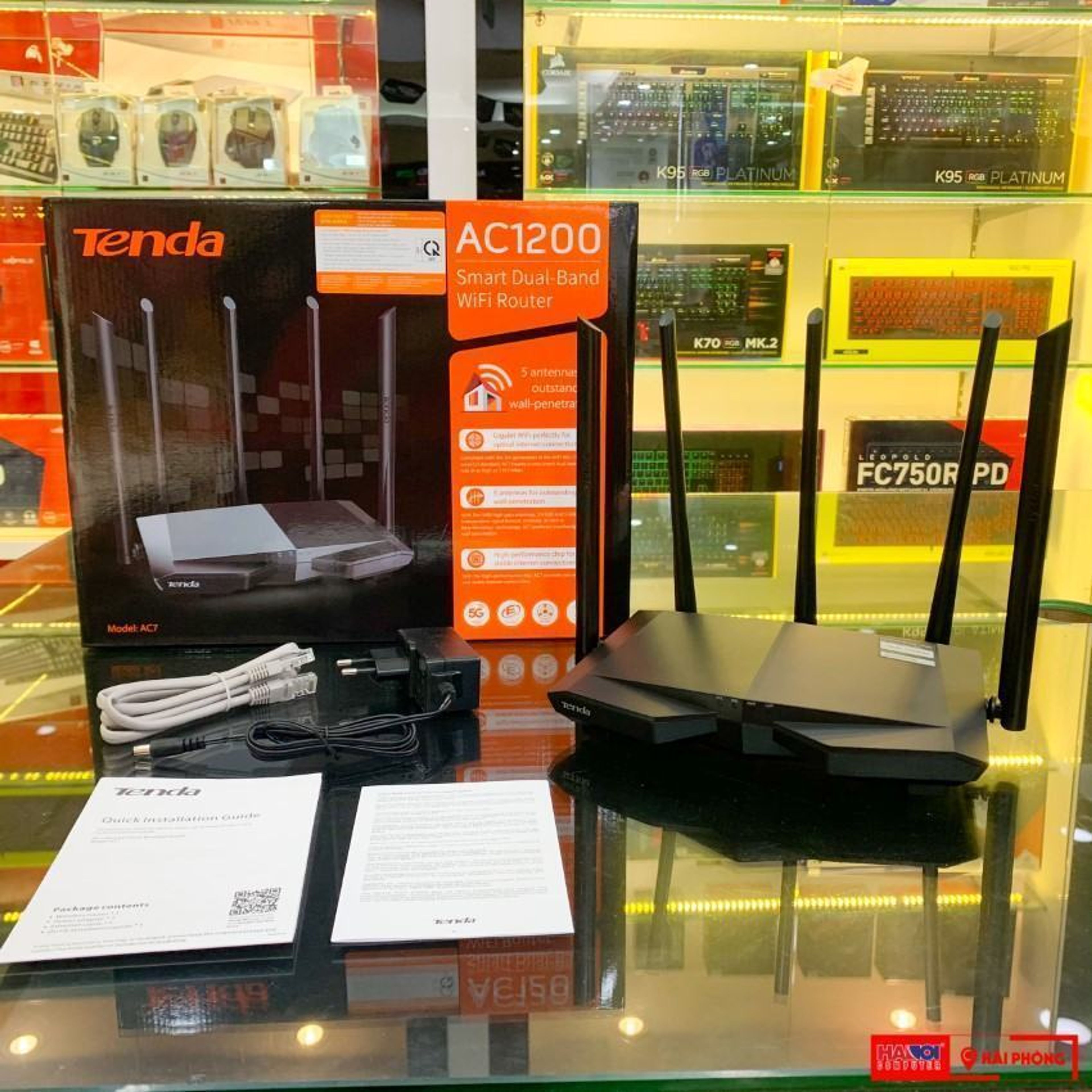 Bộ phát wifi Tenda AC7 9