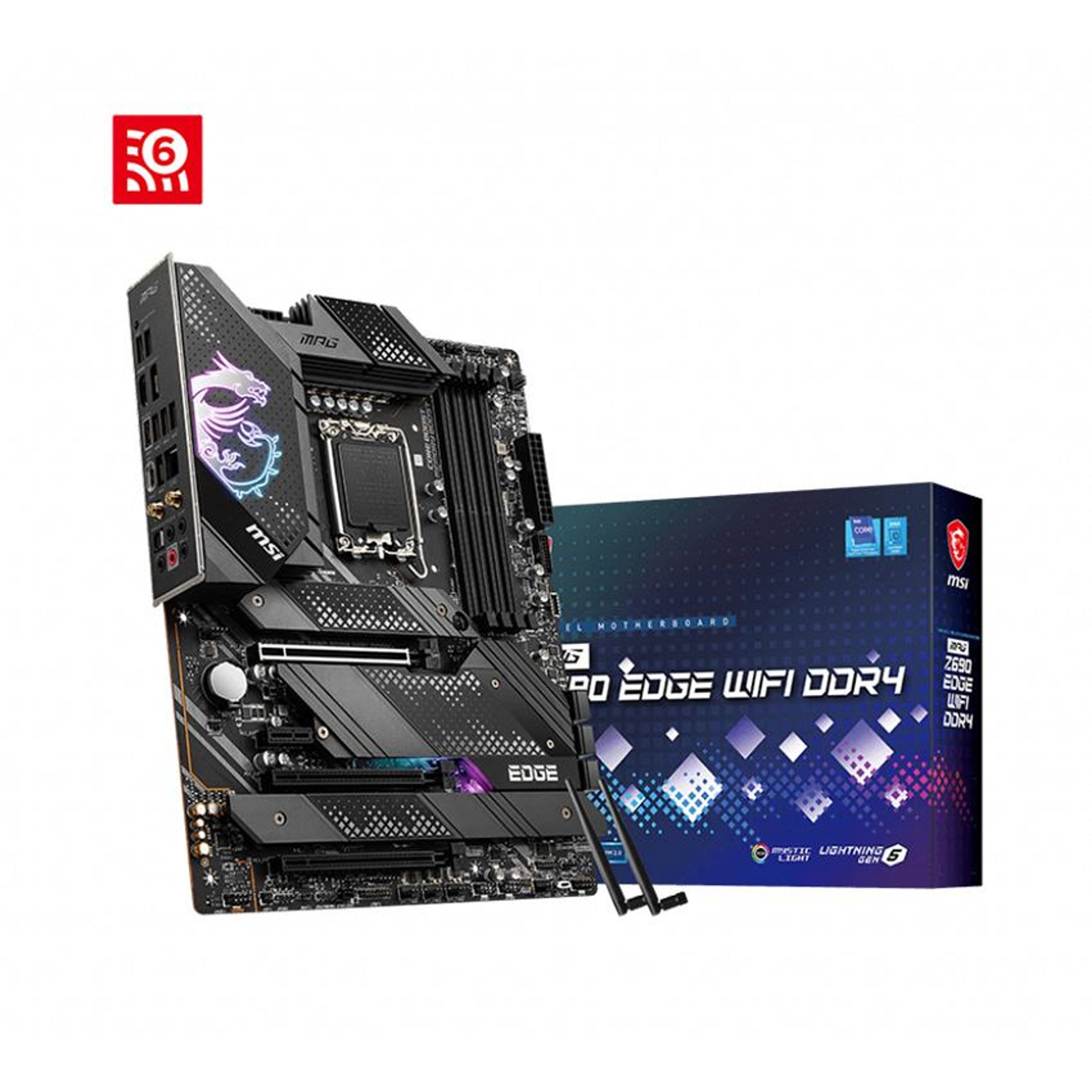 Mainboard MSI MPG Z690 EDGE WIFI (Intel Z690, Socket 1700, ATX, 4 khe RAM DDR4) - BẢO HÀNH LMC 24 THÁNG
