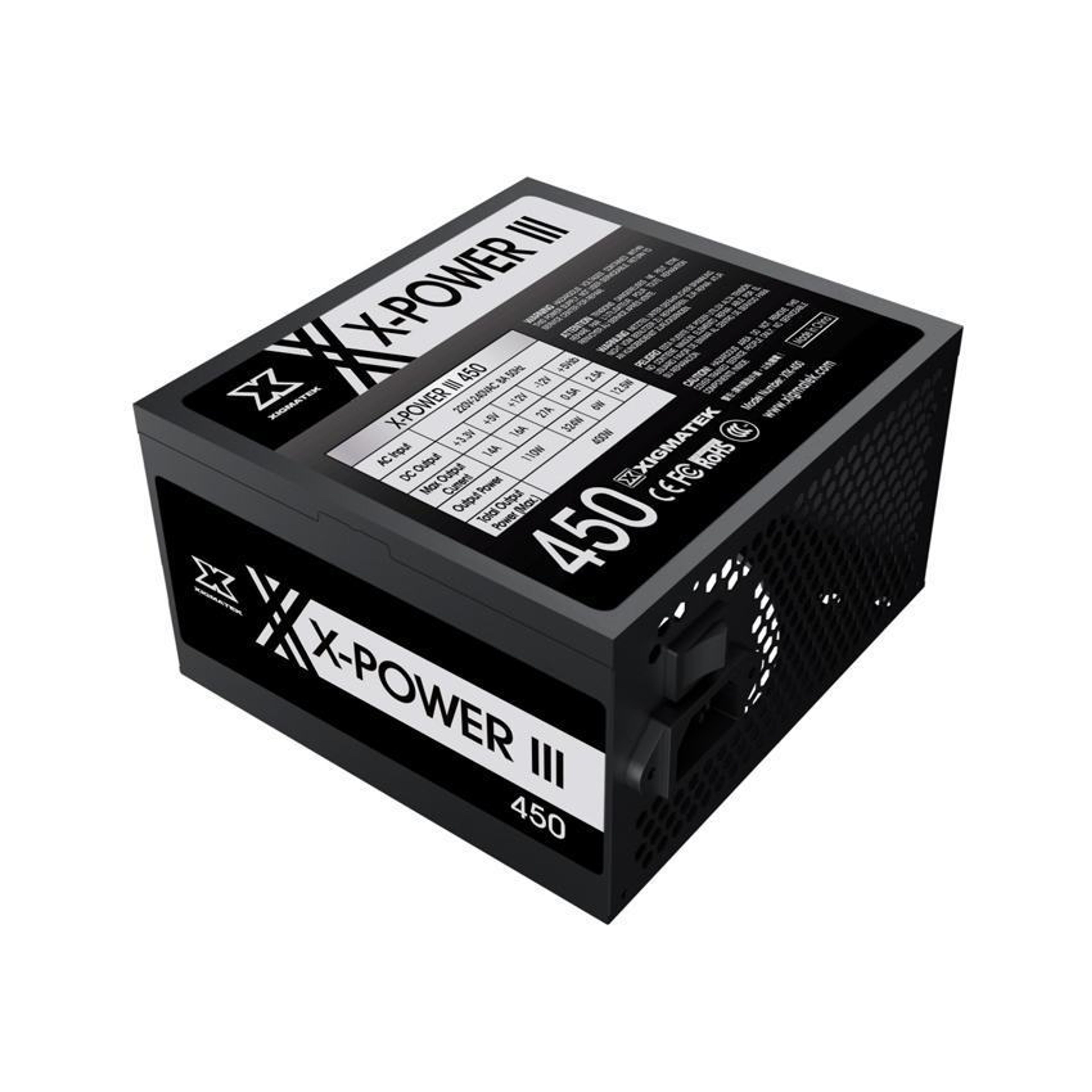 Nguồn Xigmatek X-POWER III 450 - 400W EN45969 (Màu Đen) 2