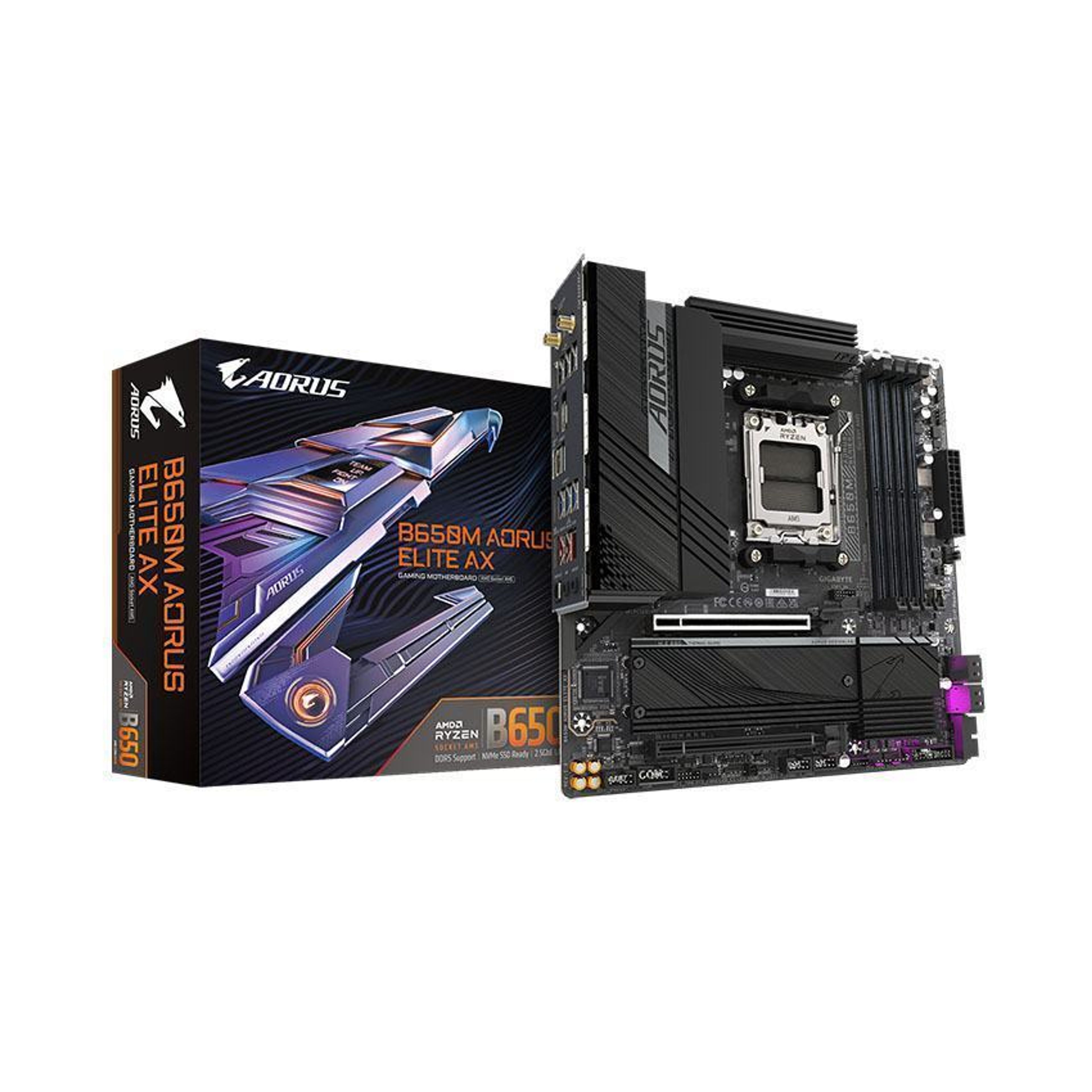 Mainboard Gigabyte B650M AORUS ELITE AX DDR5 0
