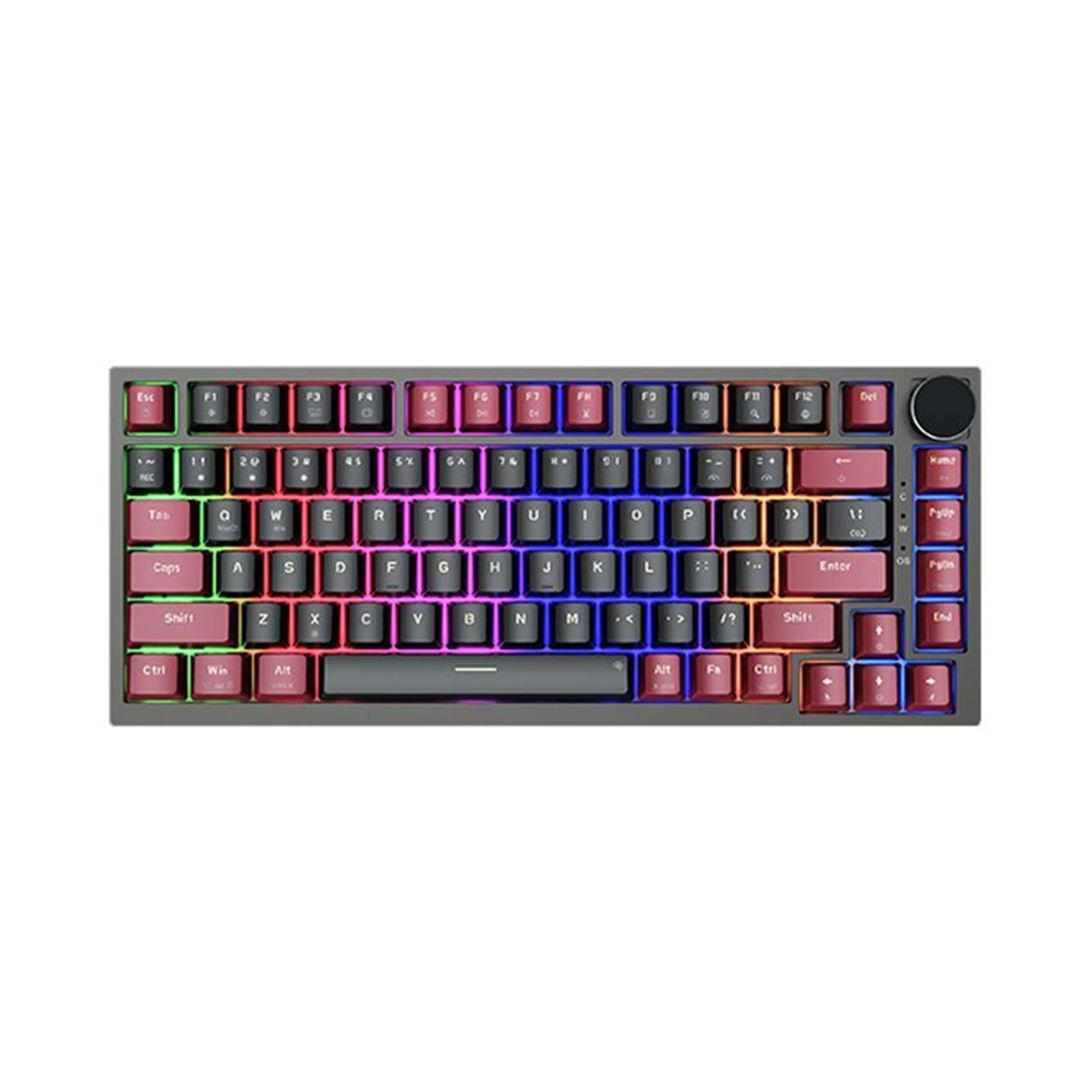 Bàn Phím Cơ Gaming Edra EK375 Alpha Red Switch (Usb/Pbt/Led Rainbow) 1
