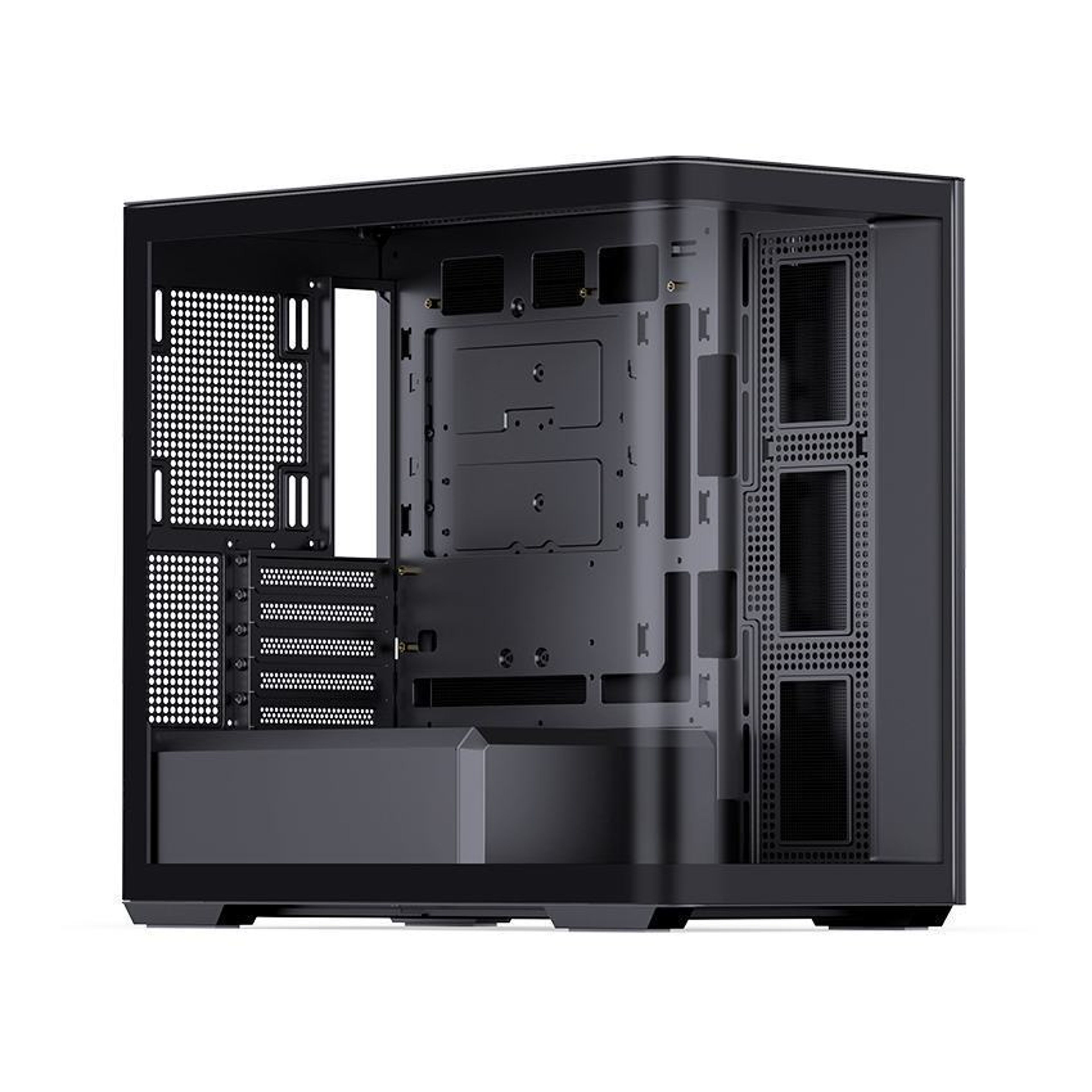 Vỏ case JONSBO D300 BLACK (mATX/Mid Tower/Màu Đen/Kính Cong) 10
