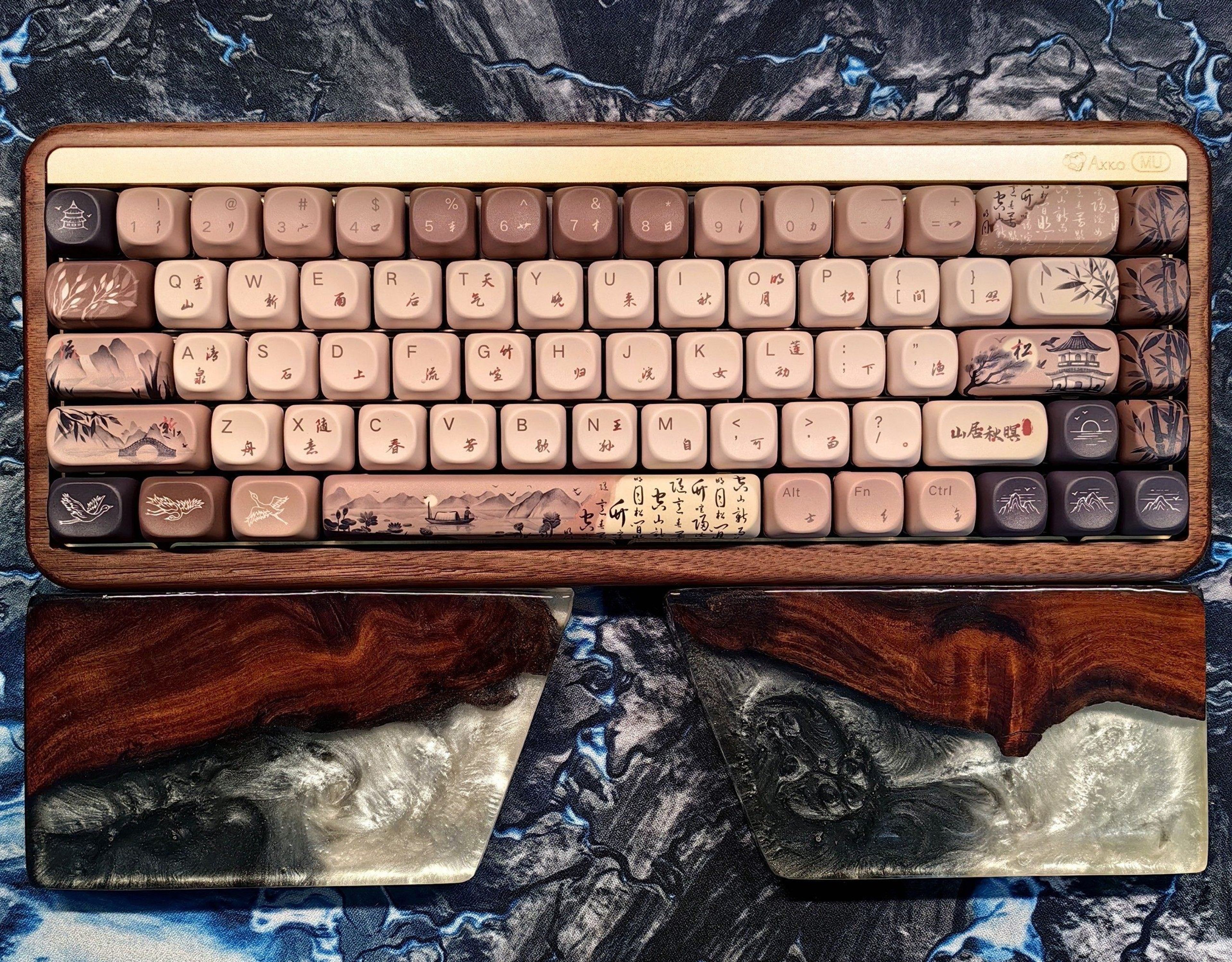 Bàn phím cơ AKKO MU01 Mountain Seclusion (3 Modes/Akko V3 Piano Pro/RGB) 6