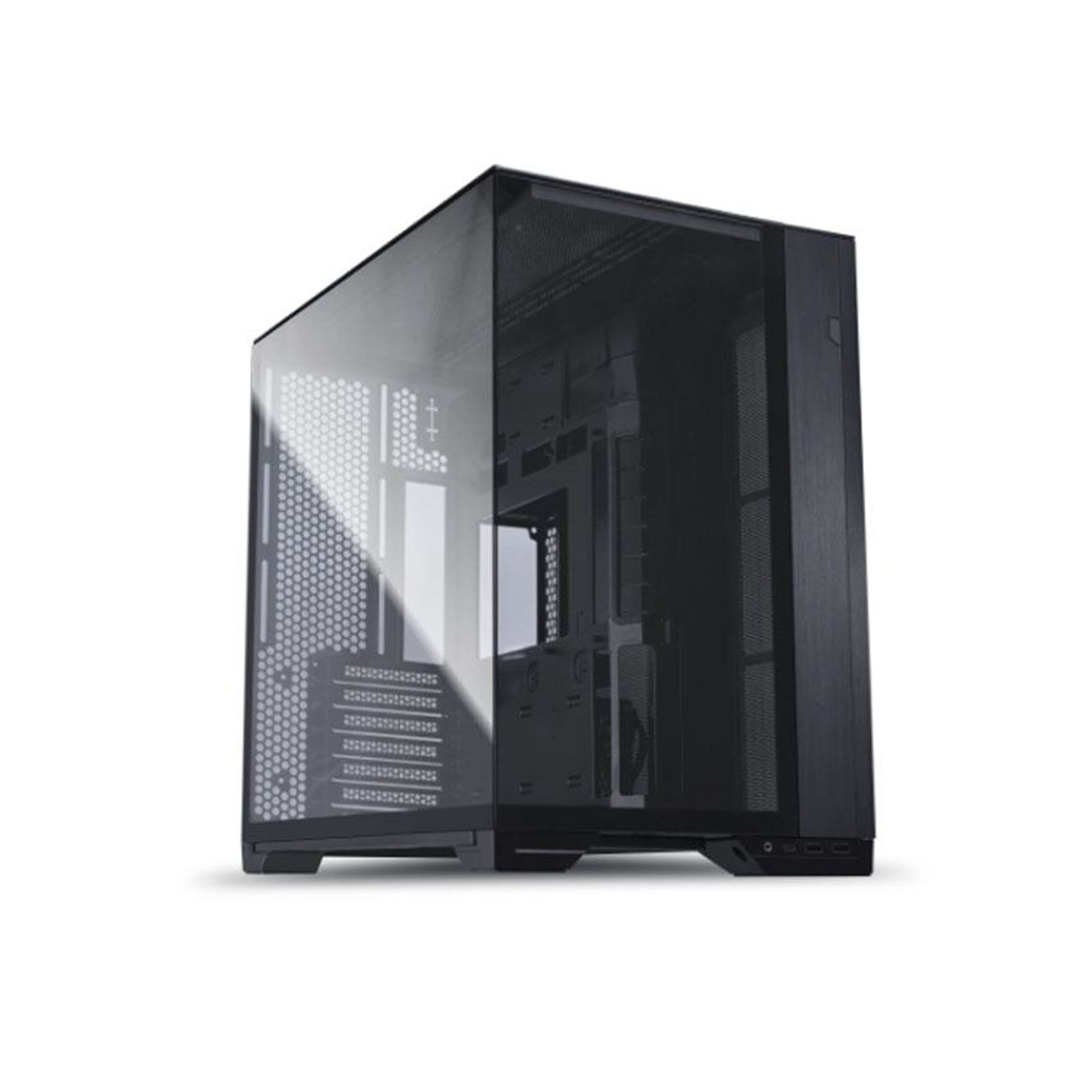 Vỏ case Lian Li O11 VISION Compact - Black (ATX/Mid Tower/Màu Đen) 1