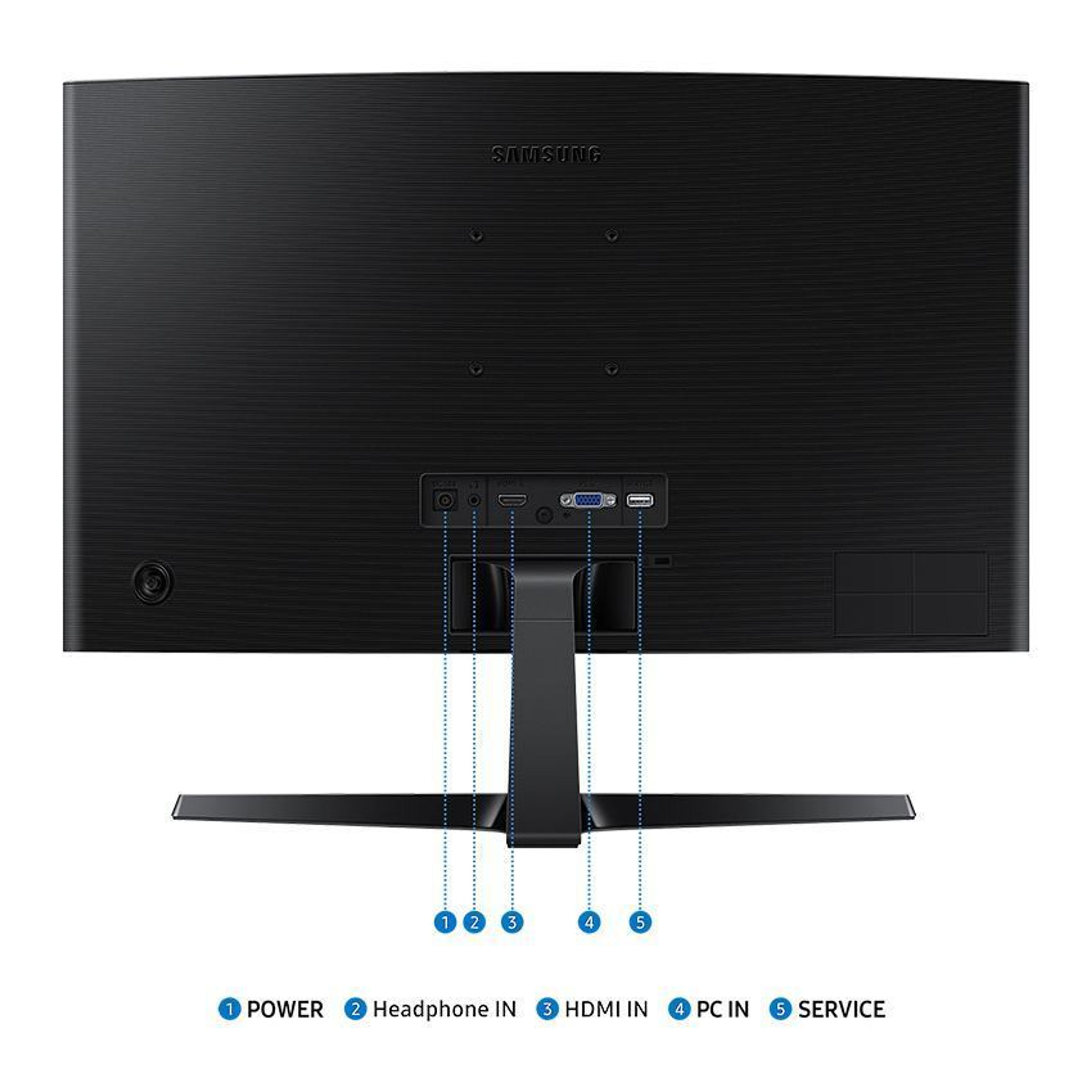 Màn hình Samsung LS27D366GAEXXV (27 inch/FHD/VA/100Hz/4ms/Cong)