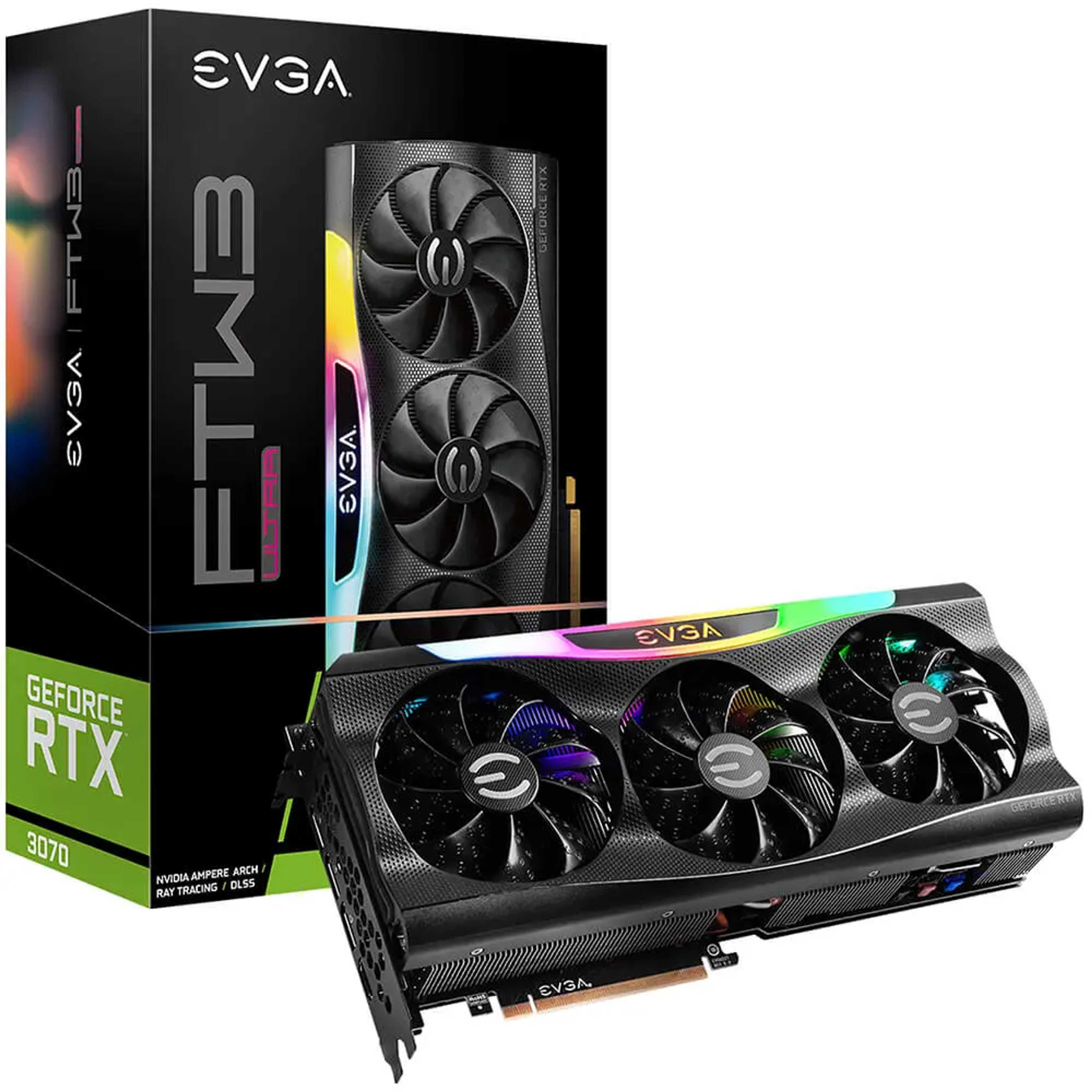 Card màn hình EVGA GeForce RTX 3070 8GB GDDR6 FTW3 ULTRA GAMING - ĐÃ QUA SỬ DỤNG