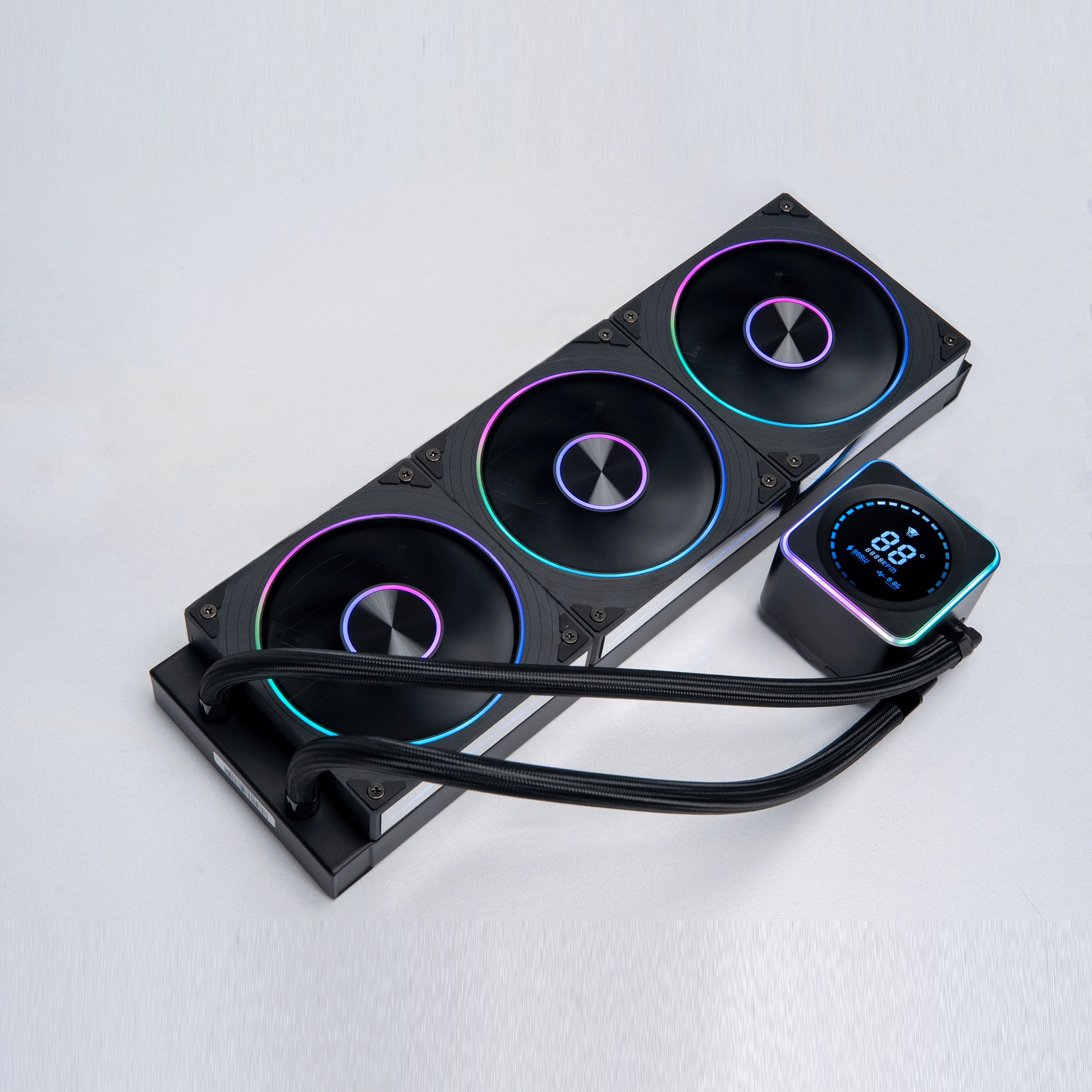 Tản nhiệt AIO Leopard Astro Beat 360 ARGB Digital LCD Black