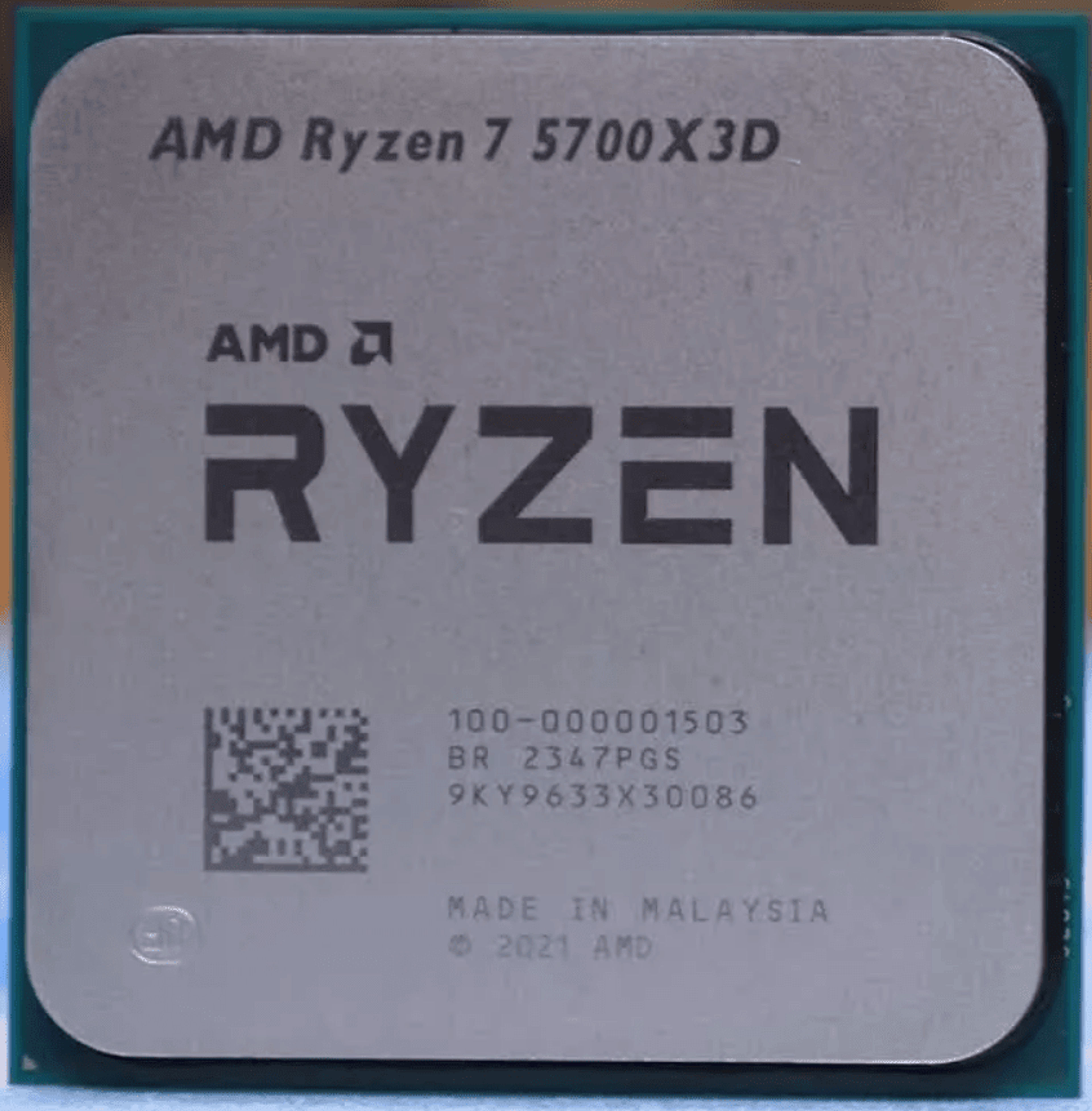 CPU AMD Ryzen 7 5700X3D (3.0GHz Upto 4.1GHz / 100MB / 8 Cores, 16 Threads / 105W / Socket AM4) - TRAY NEW 0