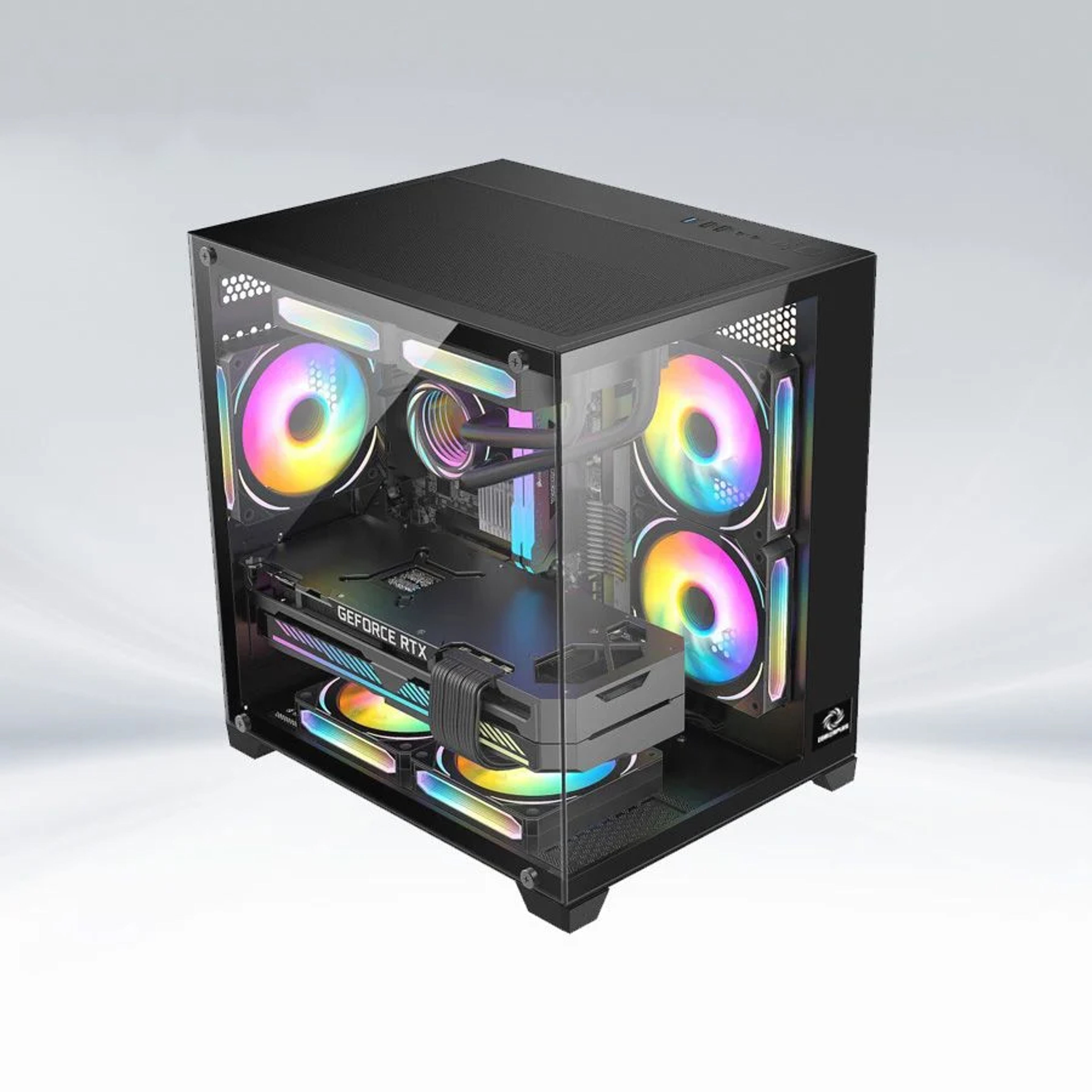 Vỏ case CoolerPlus X34W (Trắng / MATX) 2