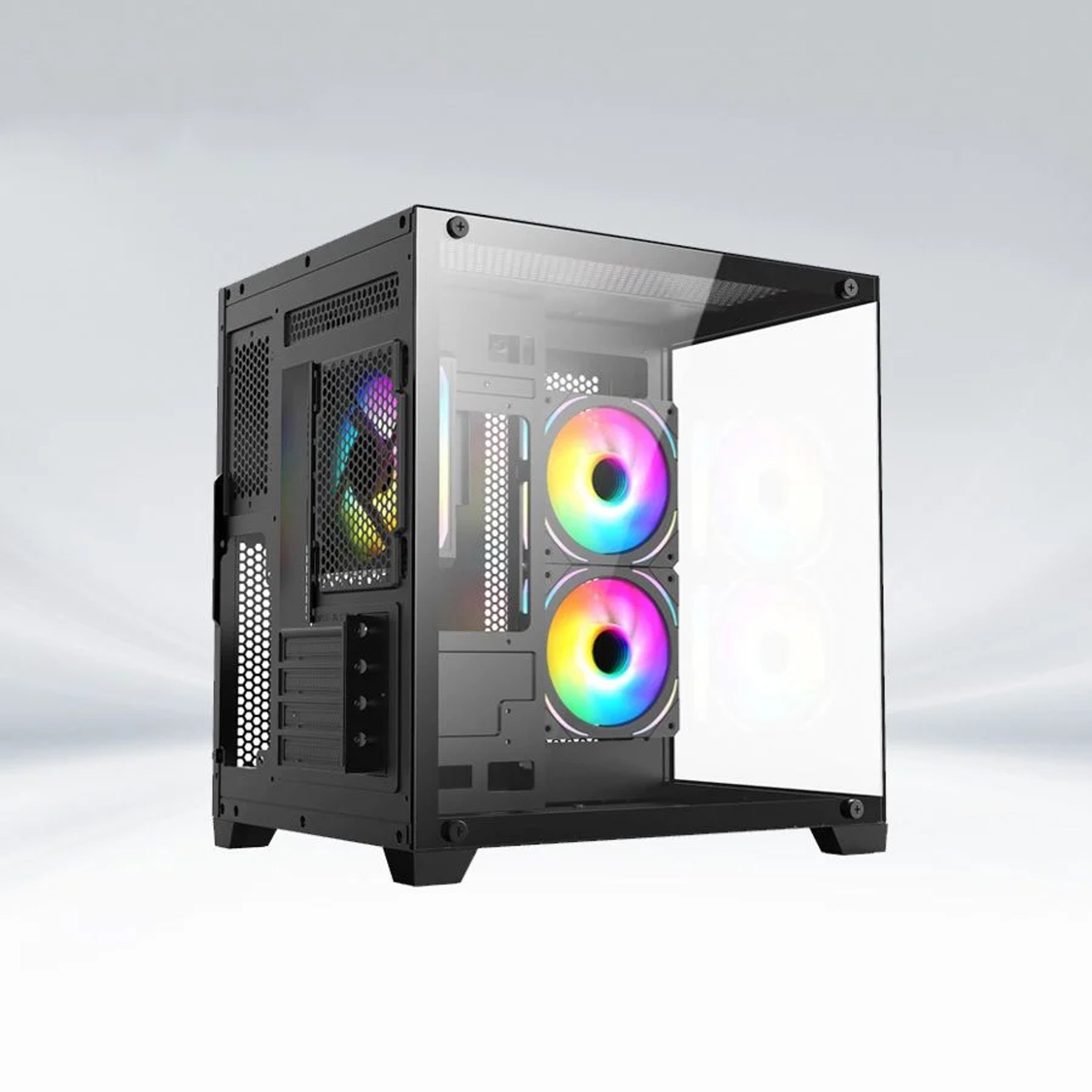 Vỏ case CoolerPlus X34W (Trắng / MATX) 4