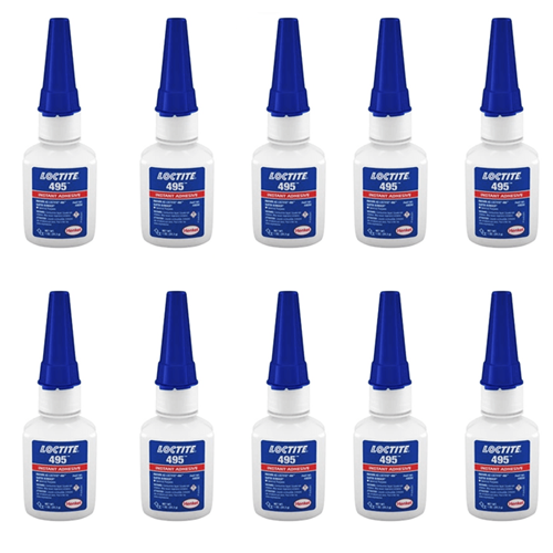 10 Pcs Henkel Loctite 406 Clear Prism Adhesive-Perfect Super Glue