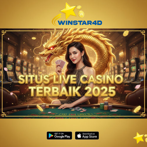 WINSTAR4D >> Situs Live Casino Deposit 5K Terbaik 2025 JP Maxwin