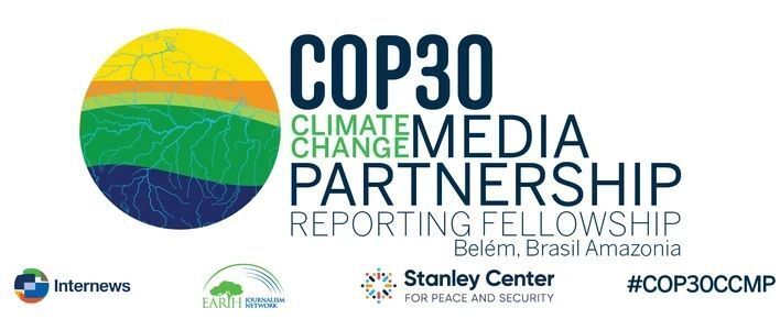 COP30 Climate Change Media Partnership Reporting Fellowship Banner