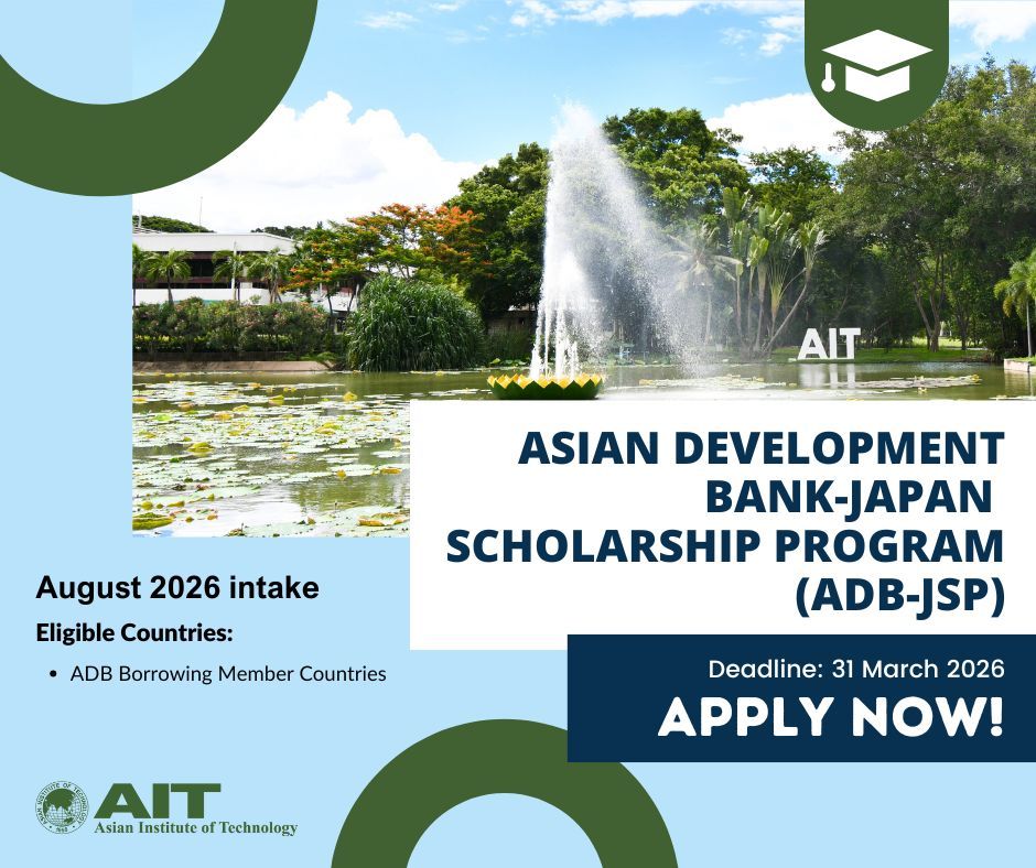Asian Development Bank - Japan Scholarship Program (ADB-JSP) for 2026