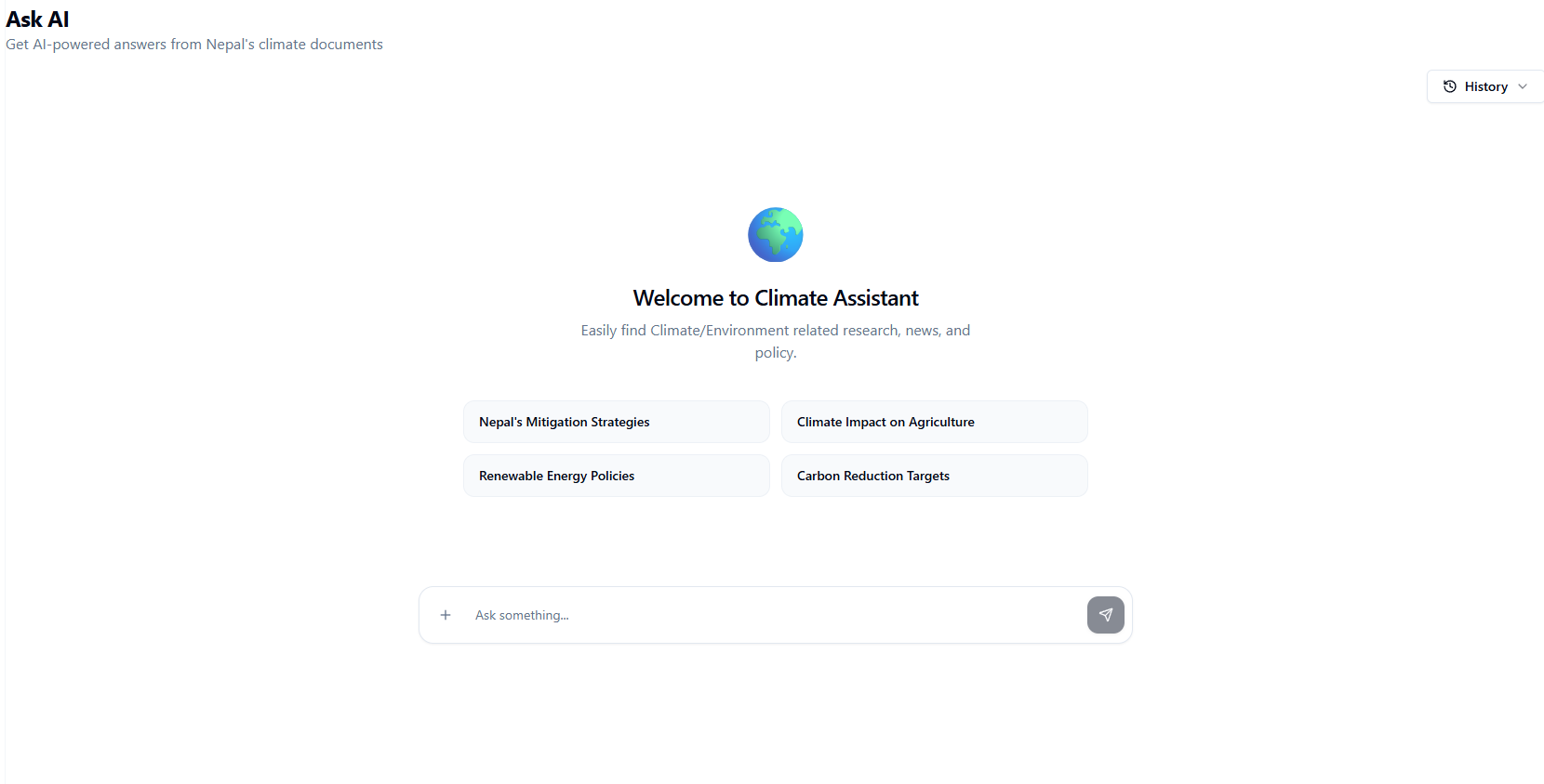 AI Climate Assistant
