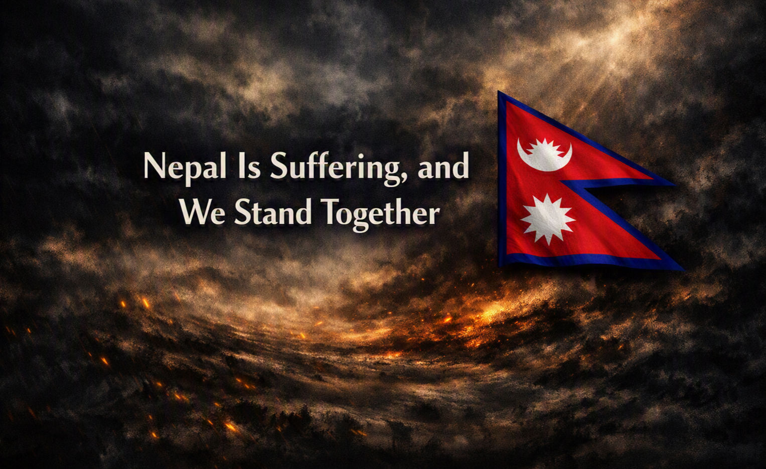 Nepal Is Suffering, and We Stand Together