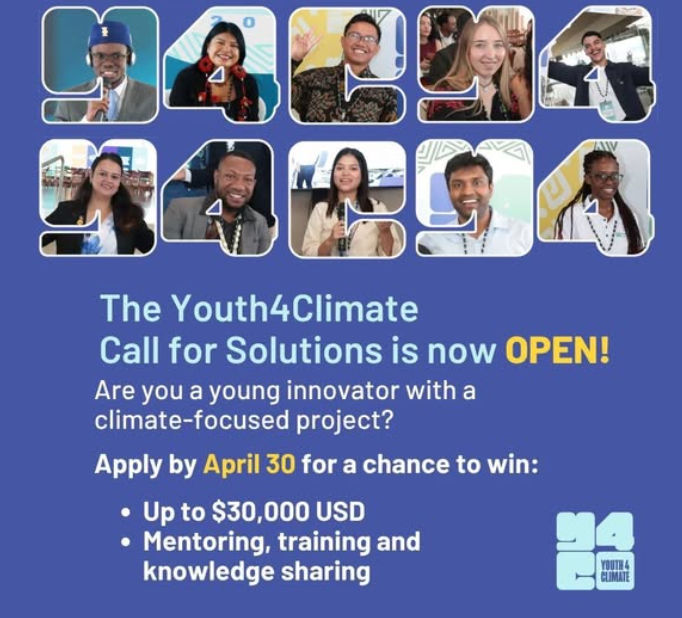 Youth4Climate Call for Solutions 2026!
