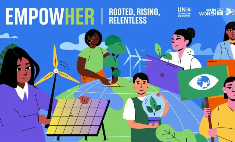 Empowering Youth for Green and Digital Leadership: UN Women’s EmPower Academy  Logo