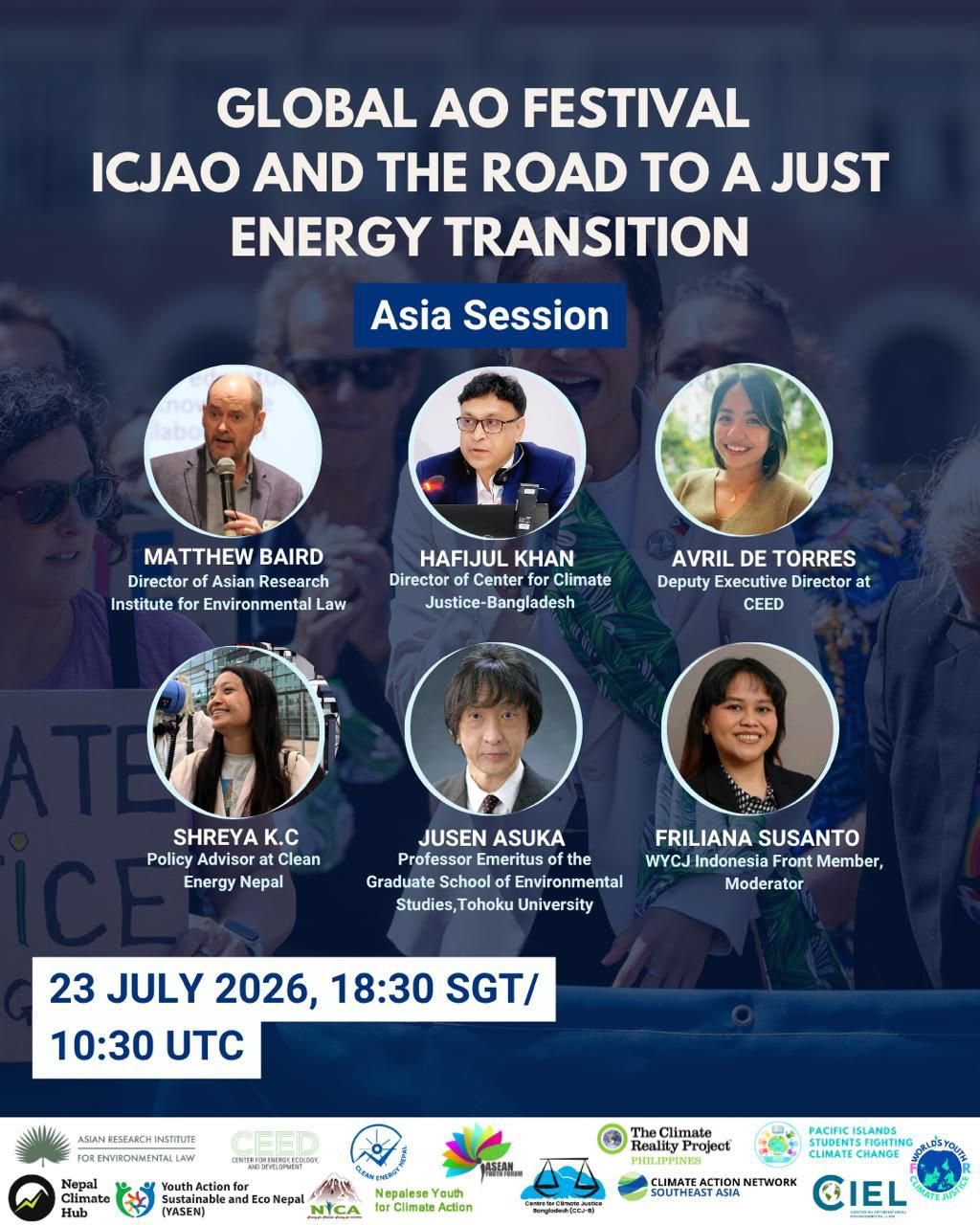 Global AO Festival - Asia Session The Road to a Just Energy Transition