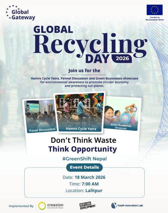 𝗚𝗿𝗲𝗲𝗻𝗦𝗵𝗶𝗳𝘁 𝗡𝗲𝗽𝗮𝗹 𝗣𝗿𝗼𝗷𝗲𝗰𝘁, "Hamro Cycle Yatra"