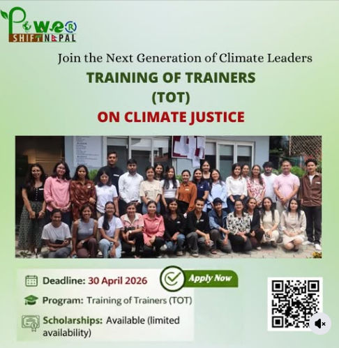 Training of Trainers on Climate Justice! 