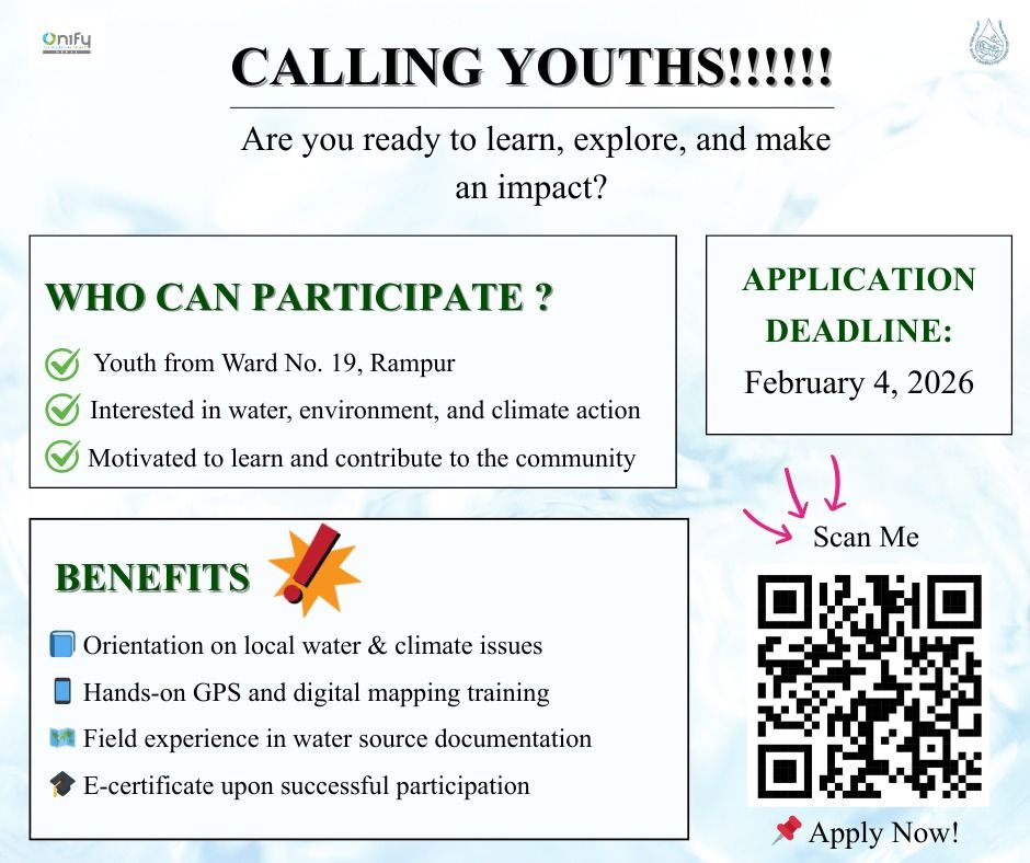 Local Water Sources, Local Voices: A Youth-led Groundwater Mapping Campaign