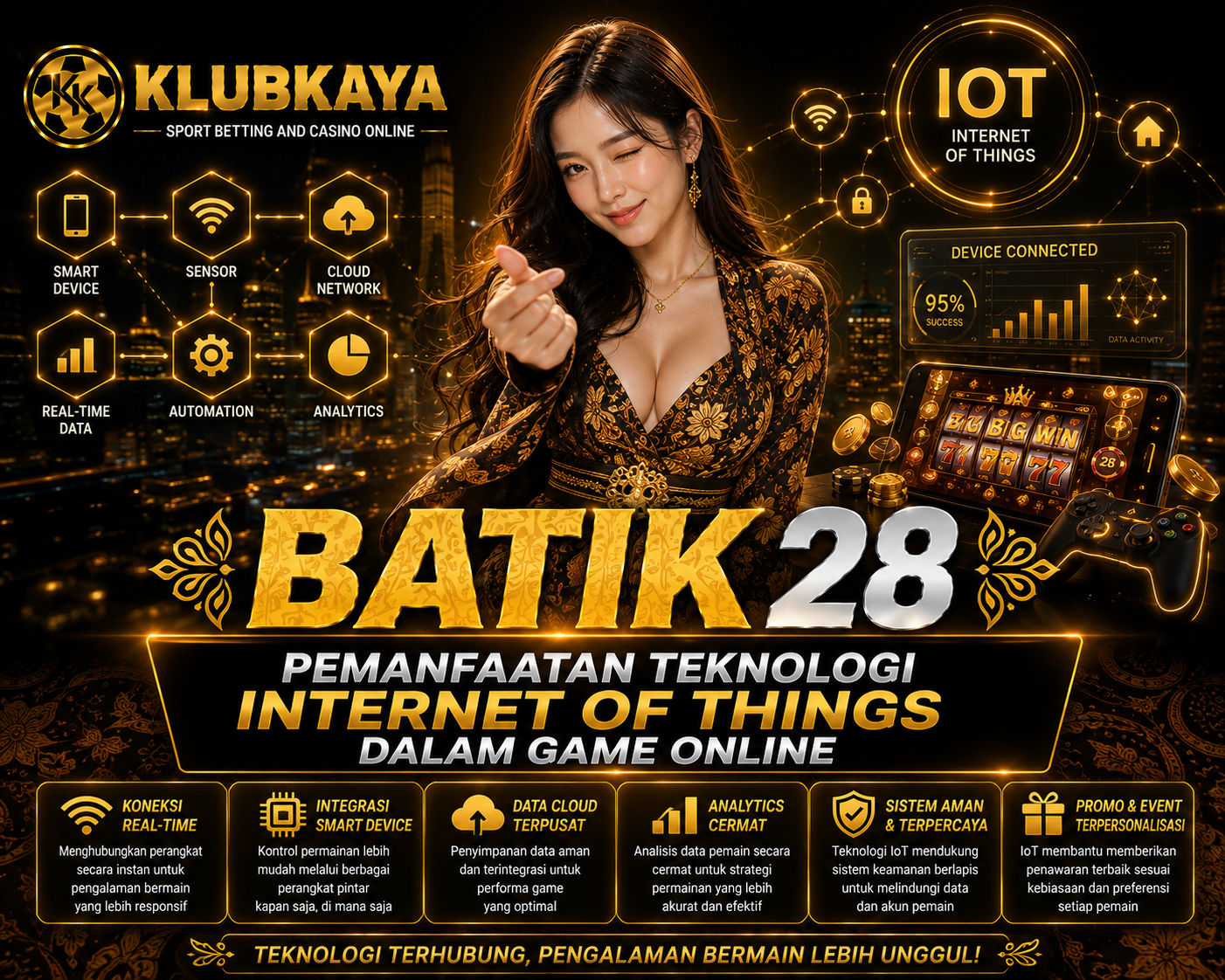 BATIK28 - Pemanfaatan Teknologi Internet of Things Dalam Game Online