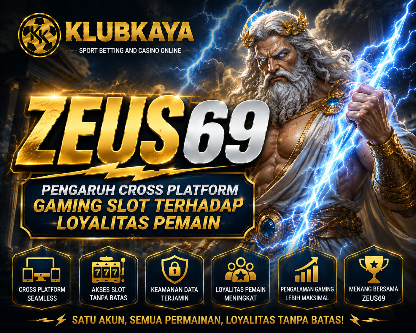 ZEUS69 : Pengaruh Cross Platform Gaming Slot Terhadap Loyalitas Pemain