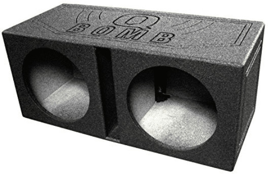 Q Power QBOMB12V Dual 12” Sub Box