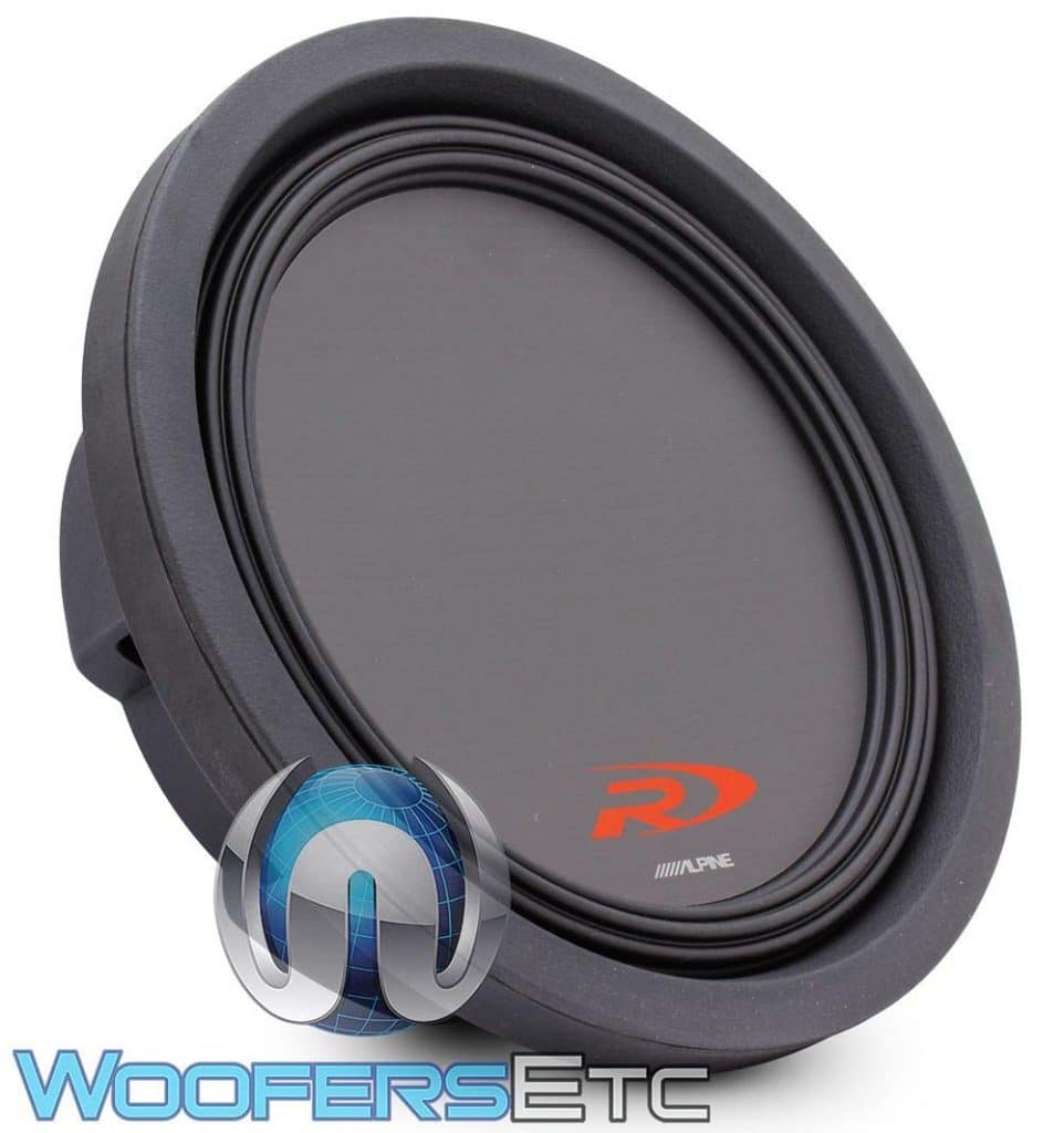Alpine Swr-t10 Shallow Mount Subwoofer