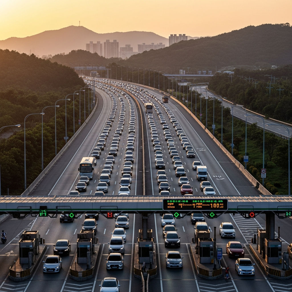 Strategi Cerdas Hindari Macet: Menguak Rahasia Kelancaran Lalu Lintas Tol di H+1 Puncak Libur Natal