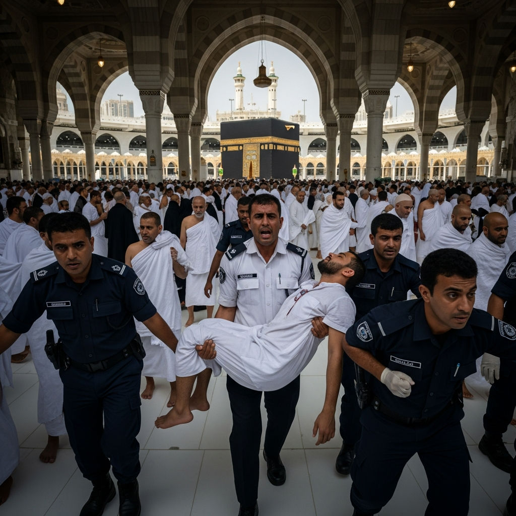 Aksi Heroik di Tanah Suci: Kisah Pengorbanan Petugas Keamanan Selamatkan Nyawa di Masjidil Haram