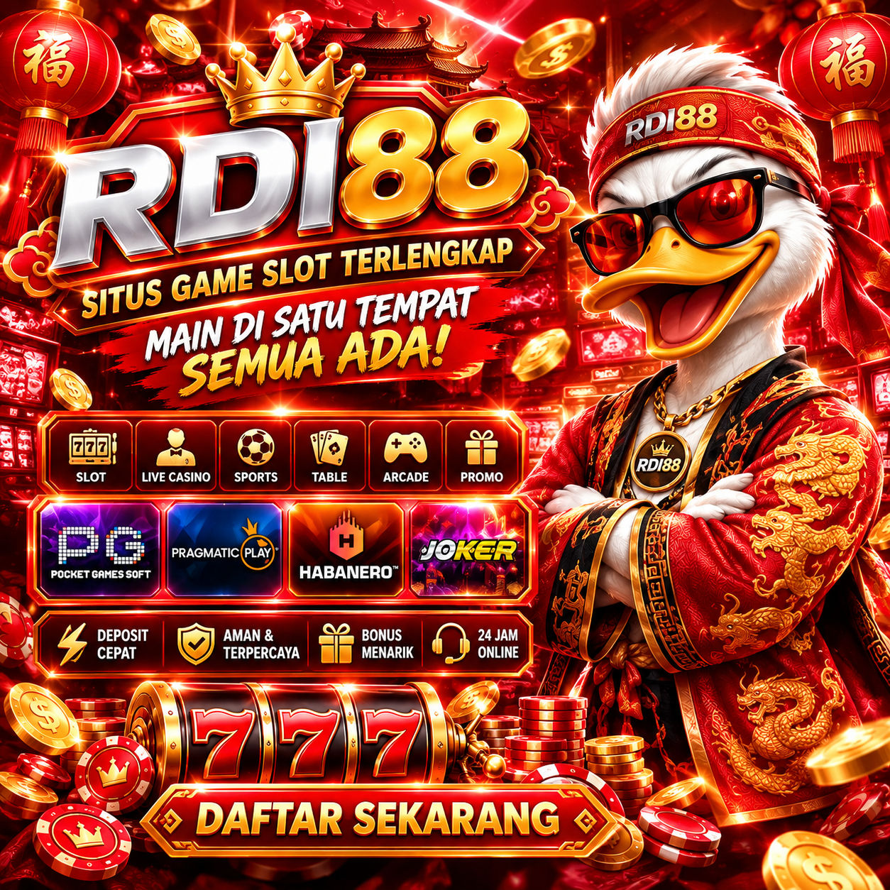 RDI88 Link Slot Online Gacor Terpercaya Indonesia