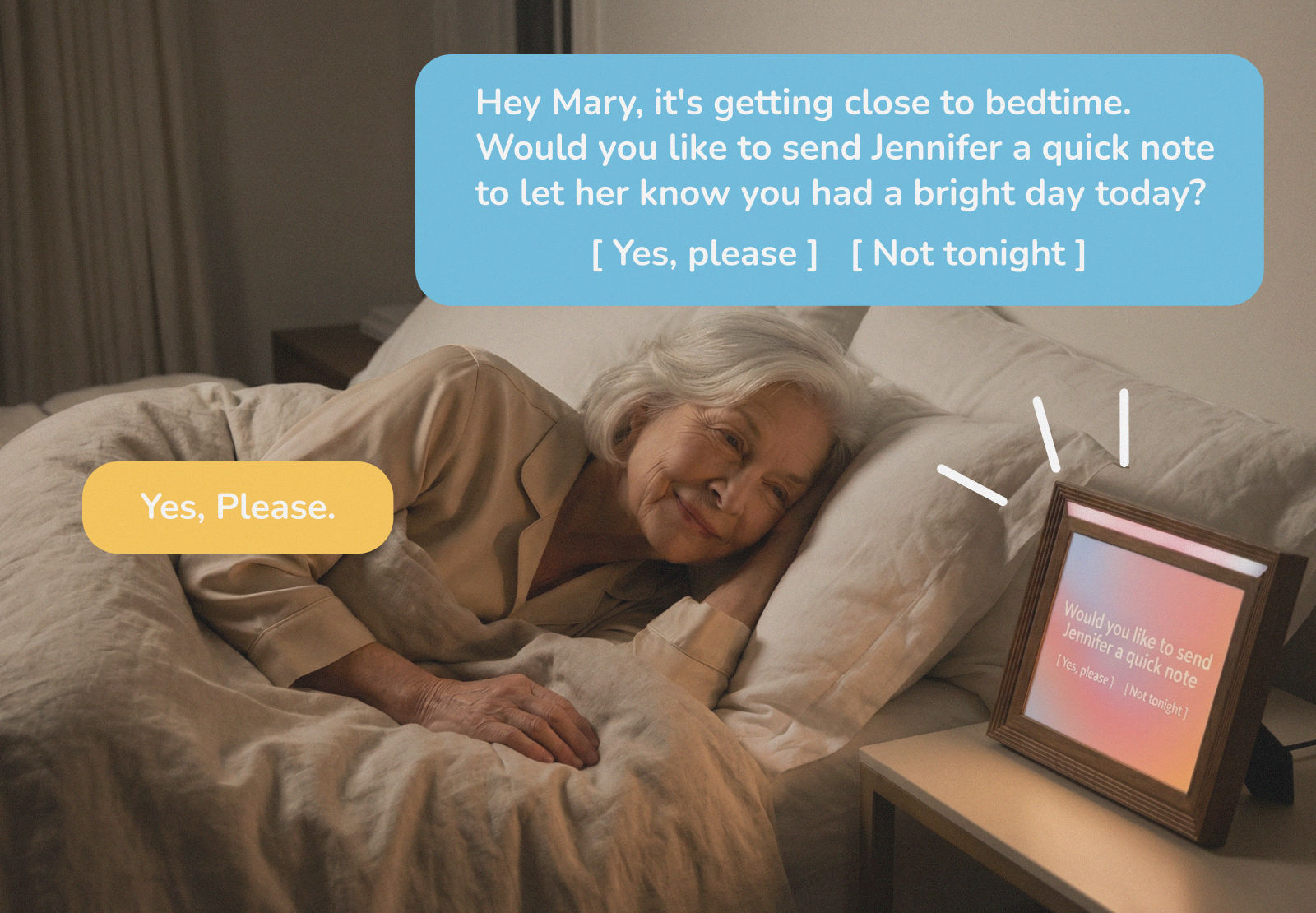 Daily activity glimpse