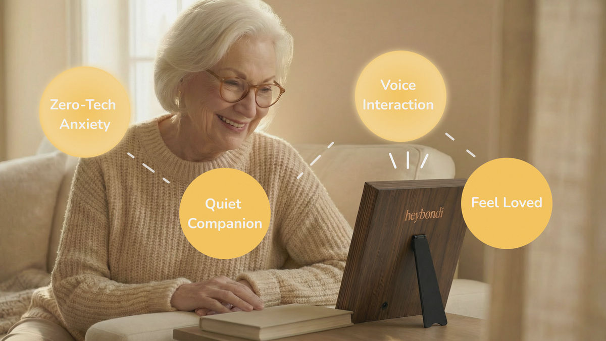 Simplified interface for seniors