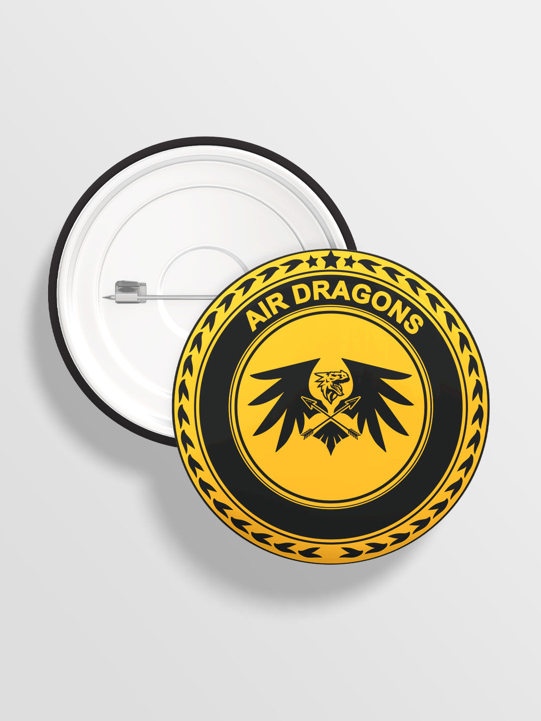 Buy Fighter Yellow - Pin Badge Pin Badges Online