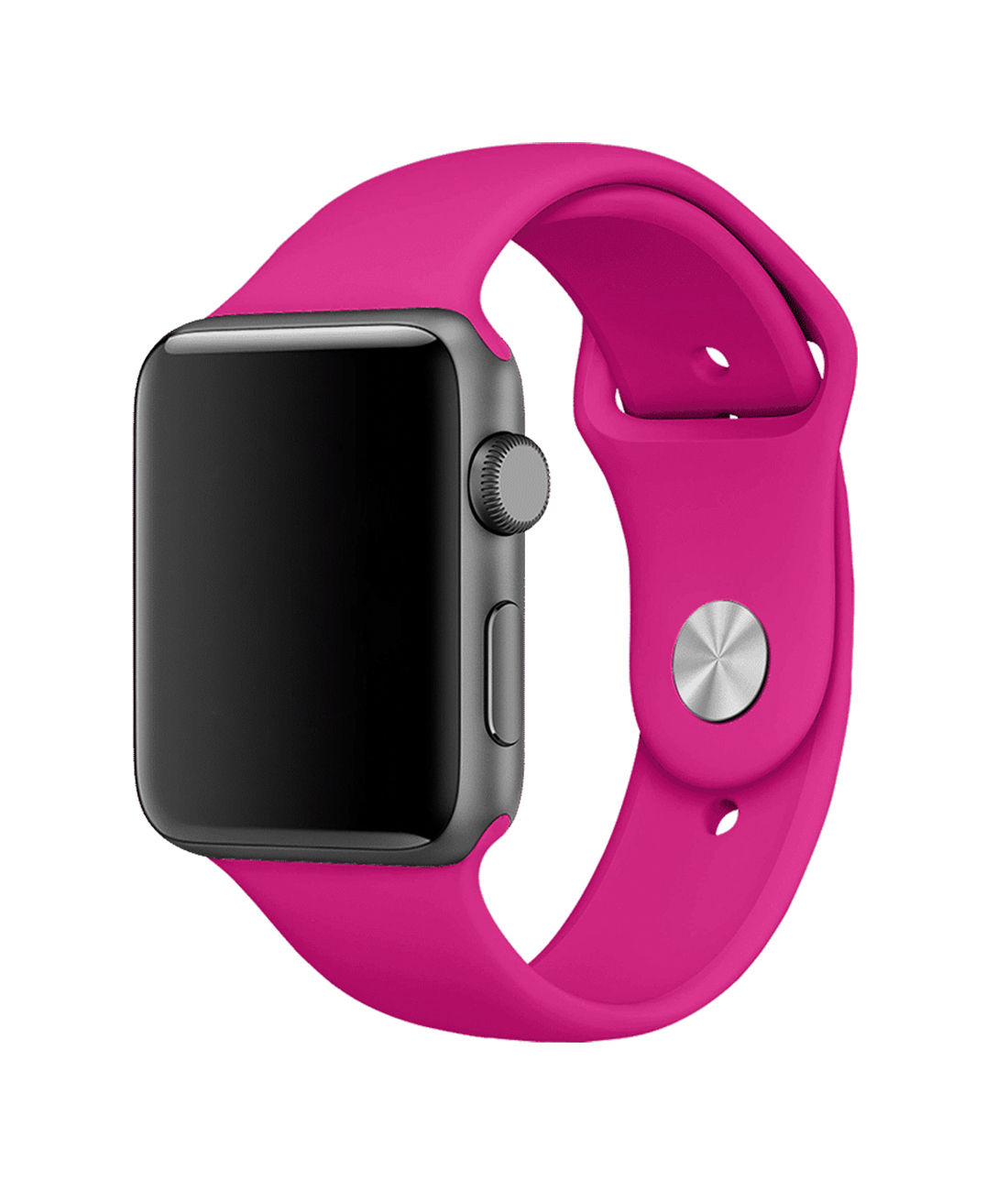 Fuchsia Pink - Glow In The Dark Apple Watch Band (38 / 40 MM)