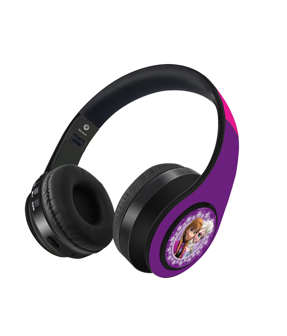 Frozen Purple Love - Decibel Wireless On Ear Headphones