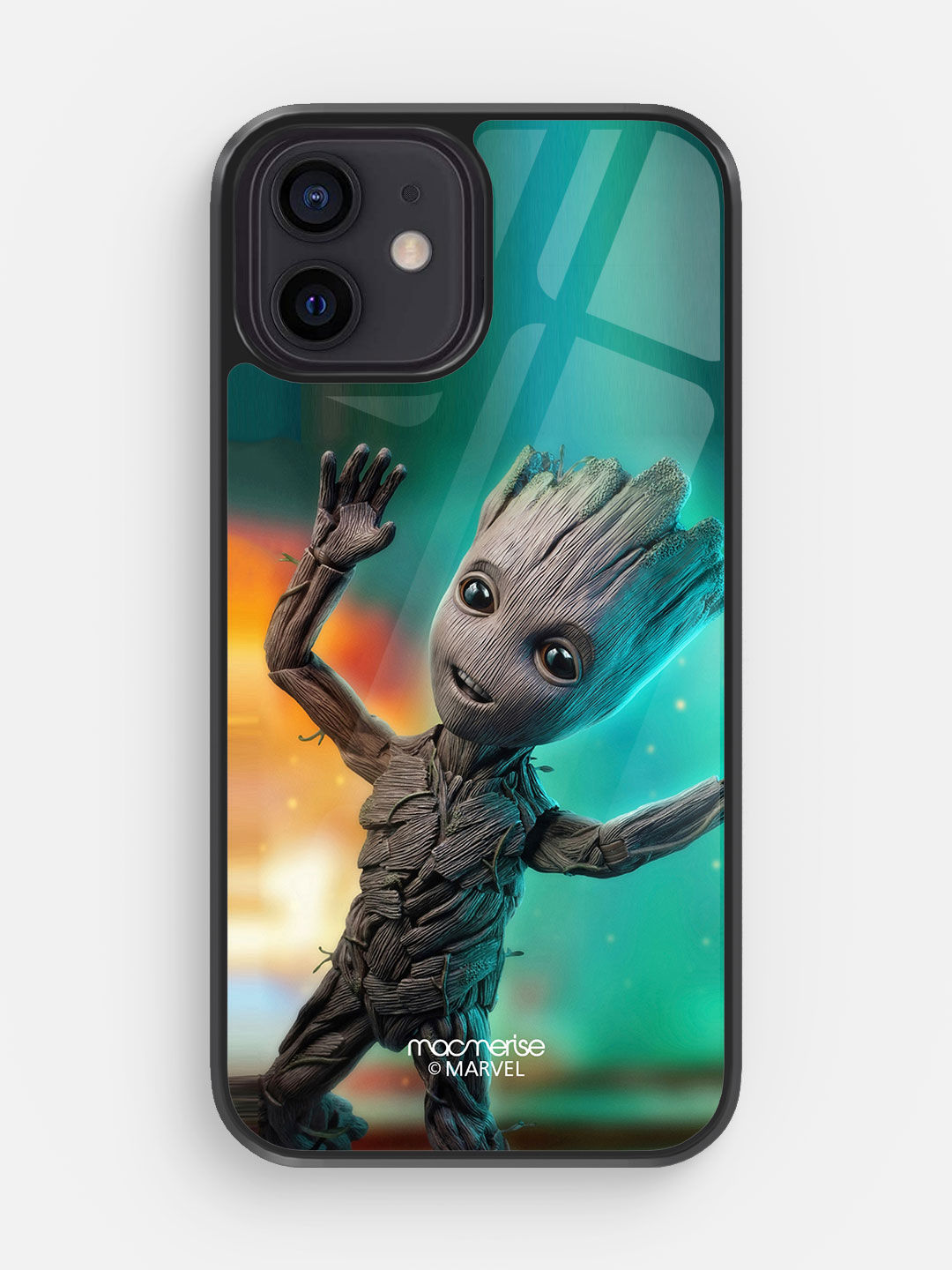 Baby Groot Dance - Glass Case for iPhone 12