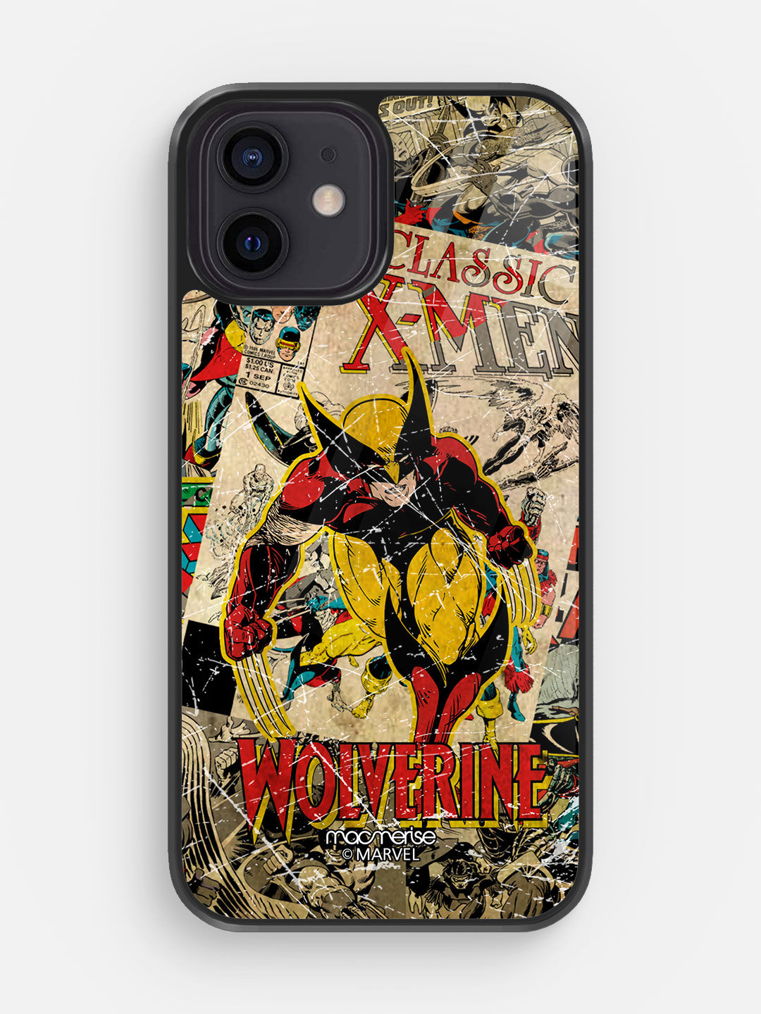 Comic Wolverine - Glass Case for iPhone 12